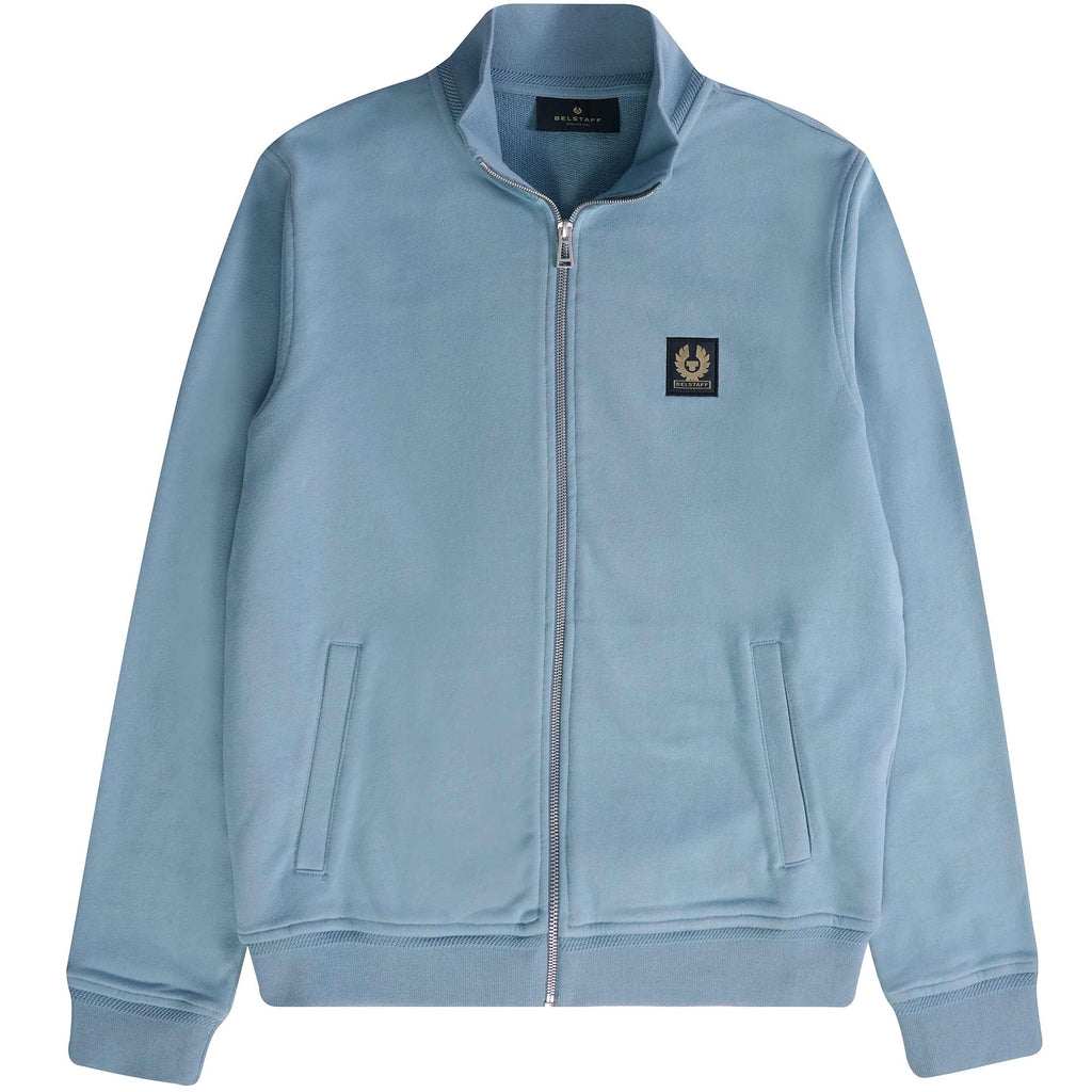 Belstaff Full Zip Sweatshirt - Artic Blue