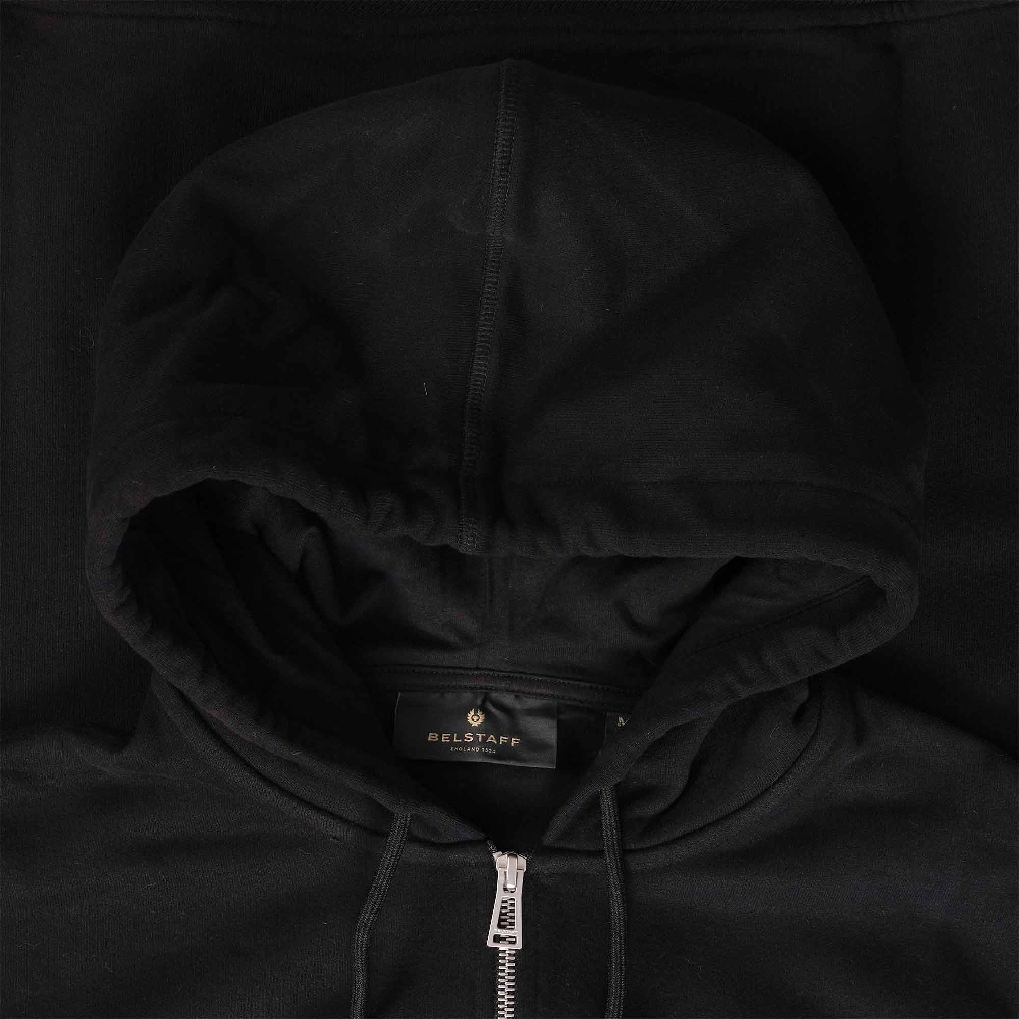 Belstaff Full Zip Hoodie - Black