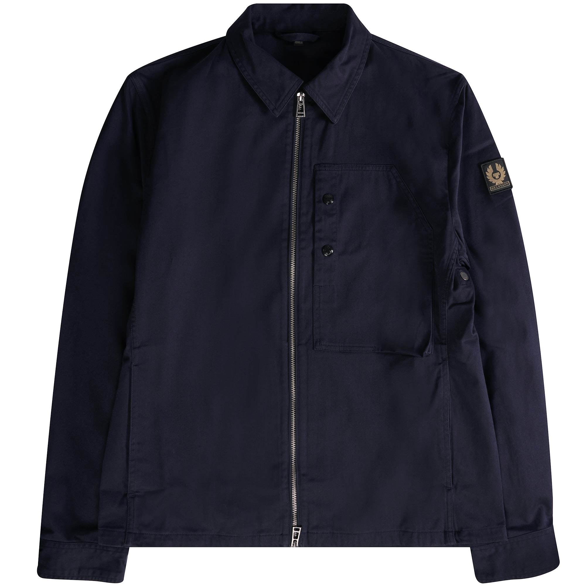 Belstaff Slant Overshirt - Dark Ink