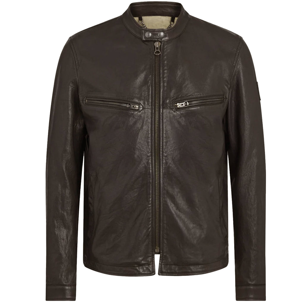 Belstaff Raceway Jacket - Dark Brown