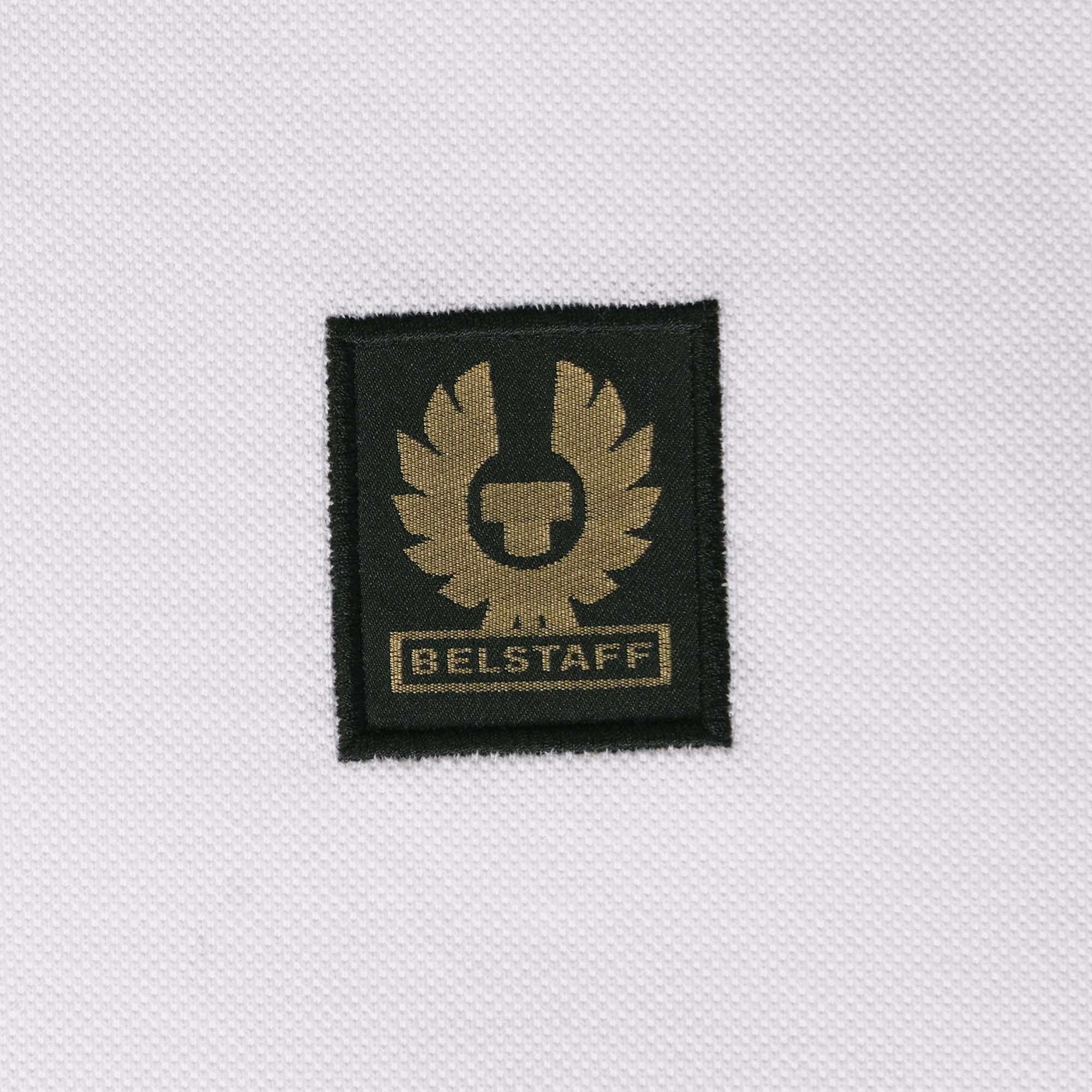 Belstaff Long Sleeve Polo Shirt - White
