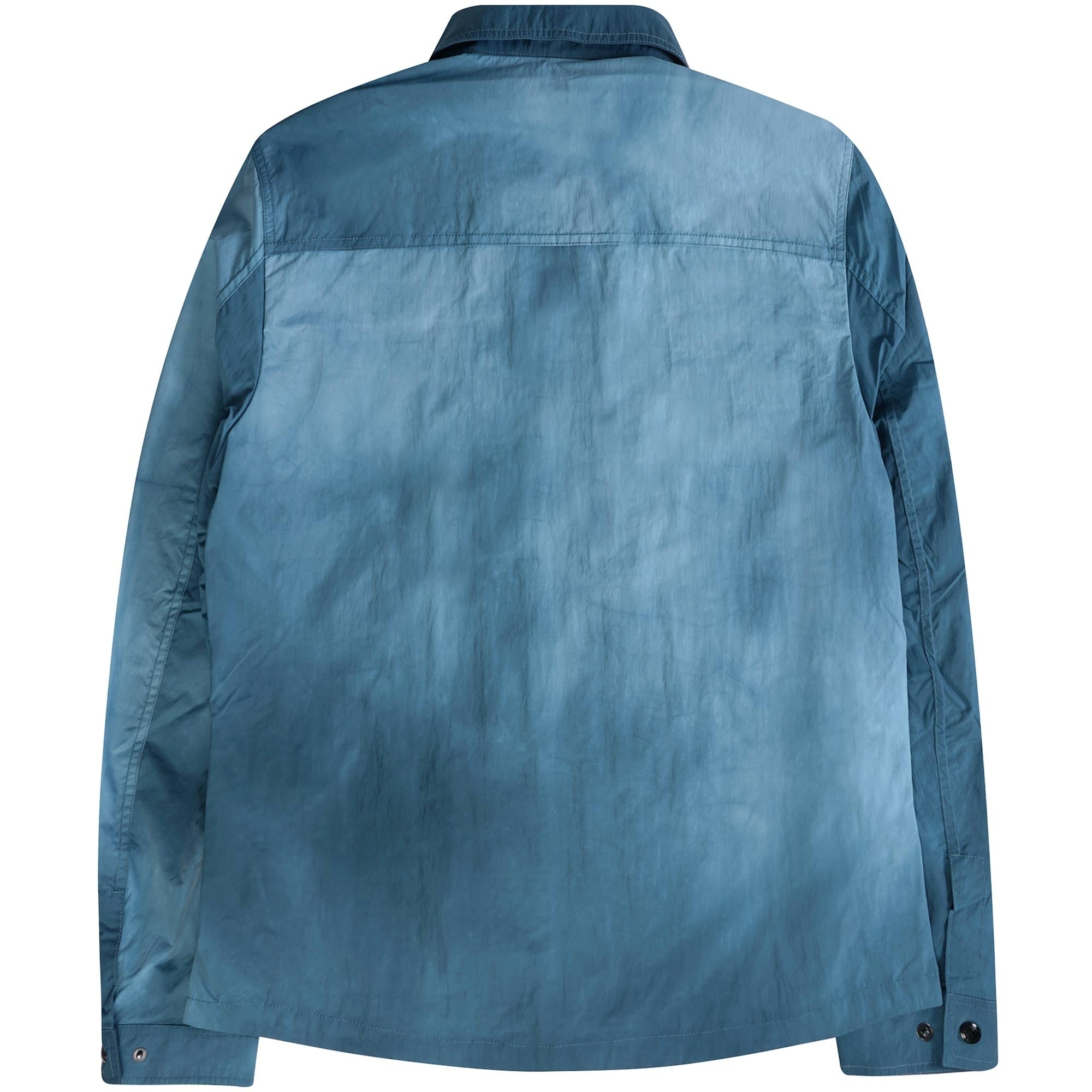 Belstaff Tactical Wave Dye Overshirt - Ocean Blue