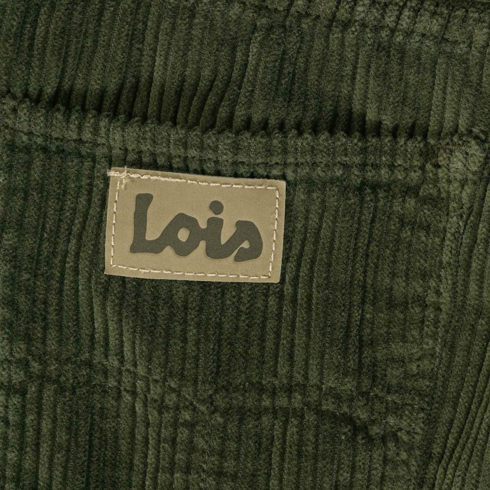 Dallas Jumbo Cord Trousers - Olive Green