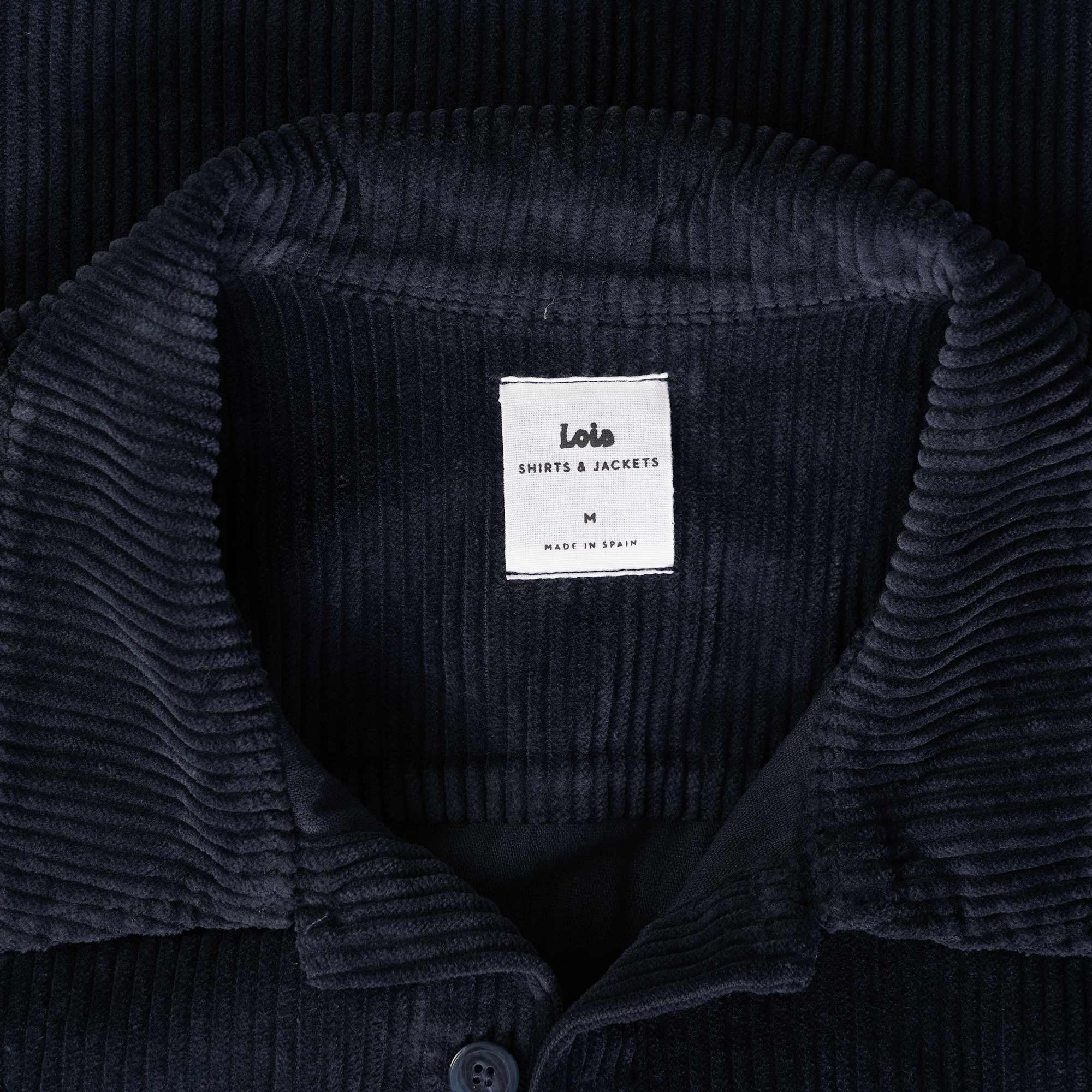 Lois Jeans Fritz Jumbo Corduroy Shirt - Night Sky