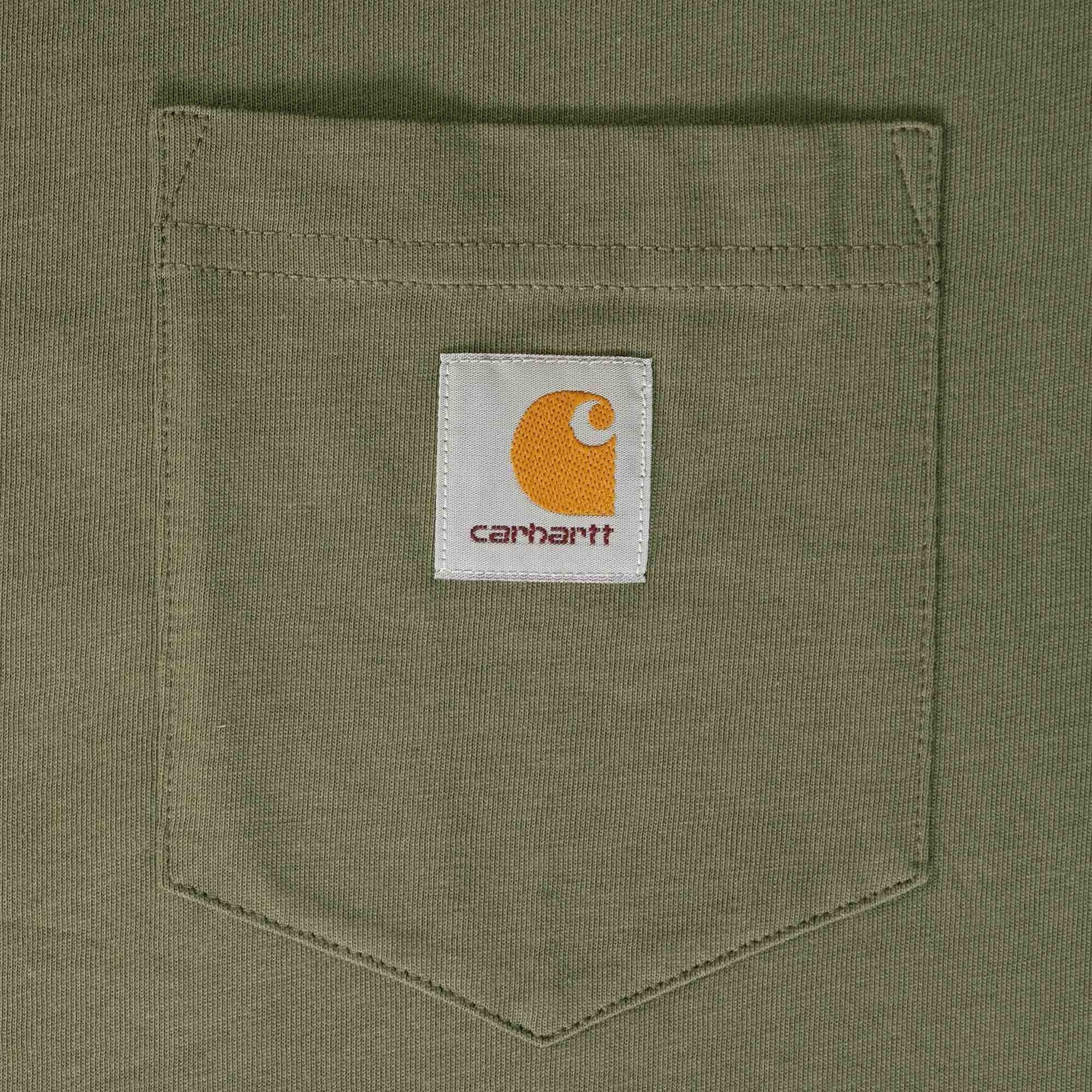 Carhartt WIP Short Sleeve Pocket T-Shirt - Seaweed