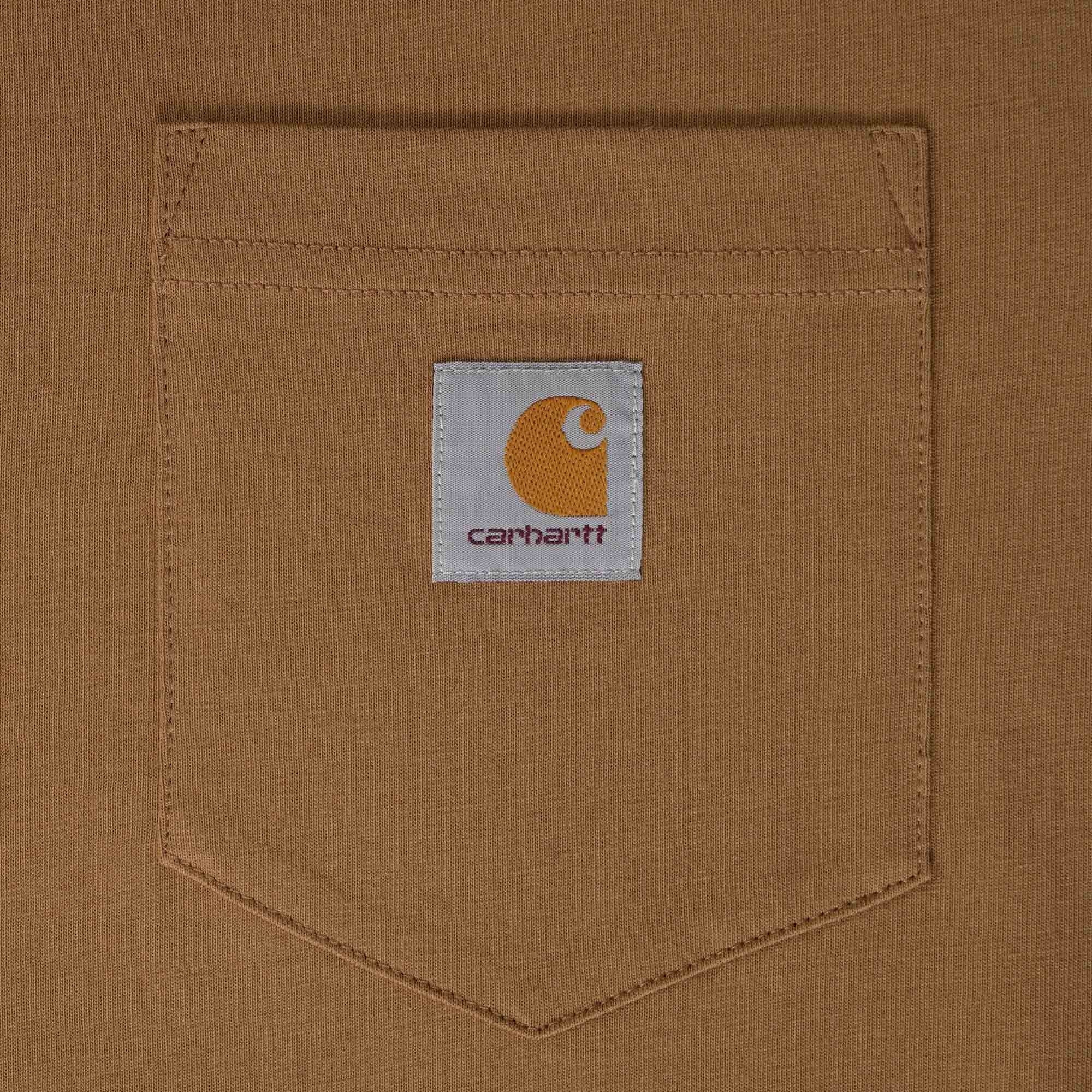Carhartt WIP Short Sleeve Pocket T-Shirt - Jasper