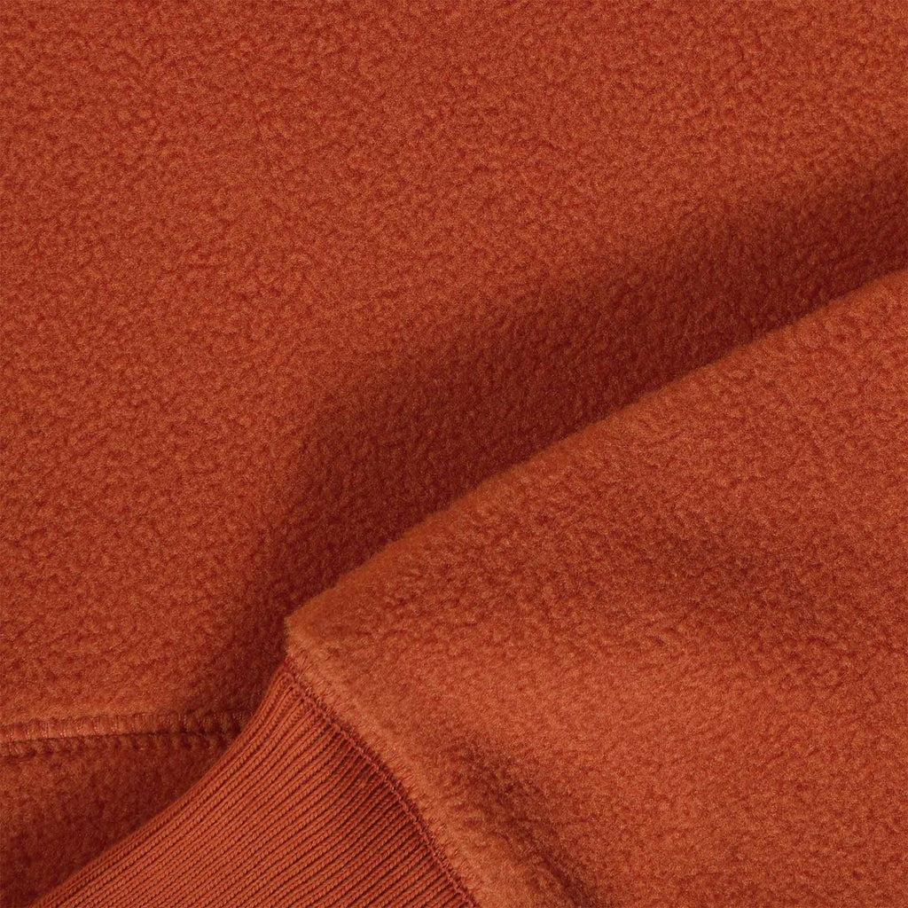 Paul Smith Fleece Happy Hoodie - Dark Rust