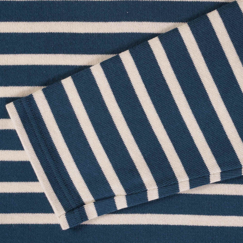 Armor Lux Breton Striped Shirt - Libeccio/Nature