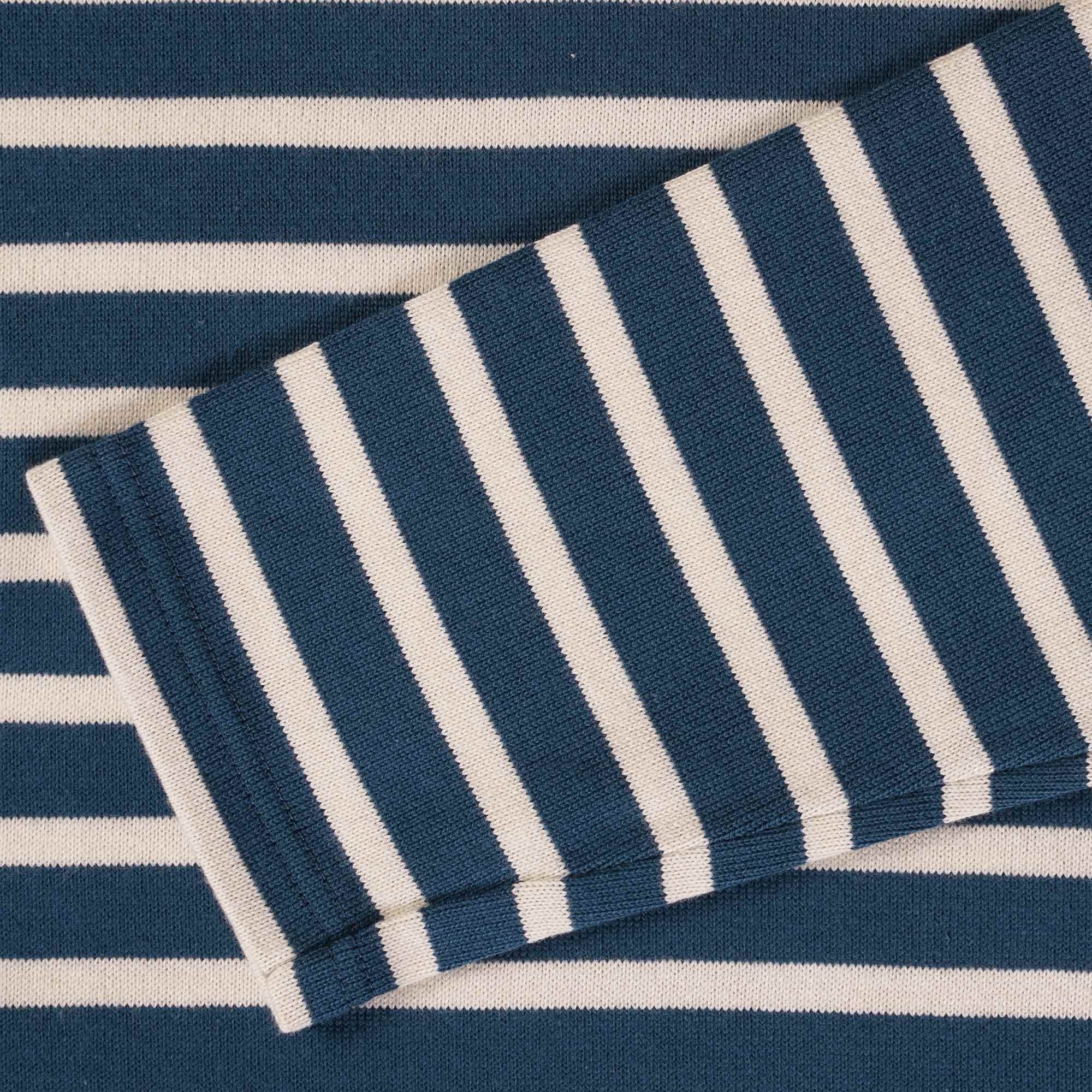 Armor Lux Breton Striped Shirt - Libeccio/Nature