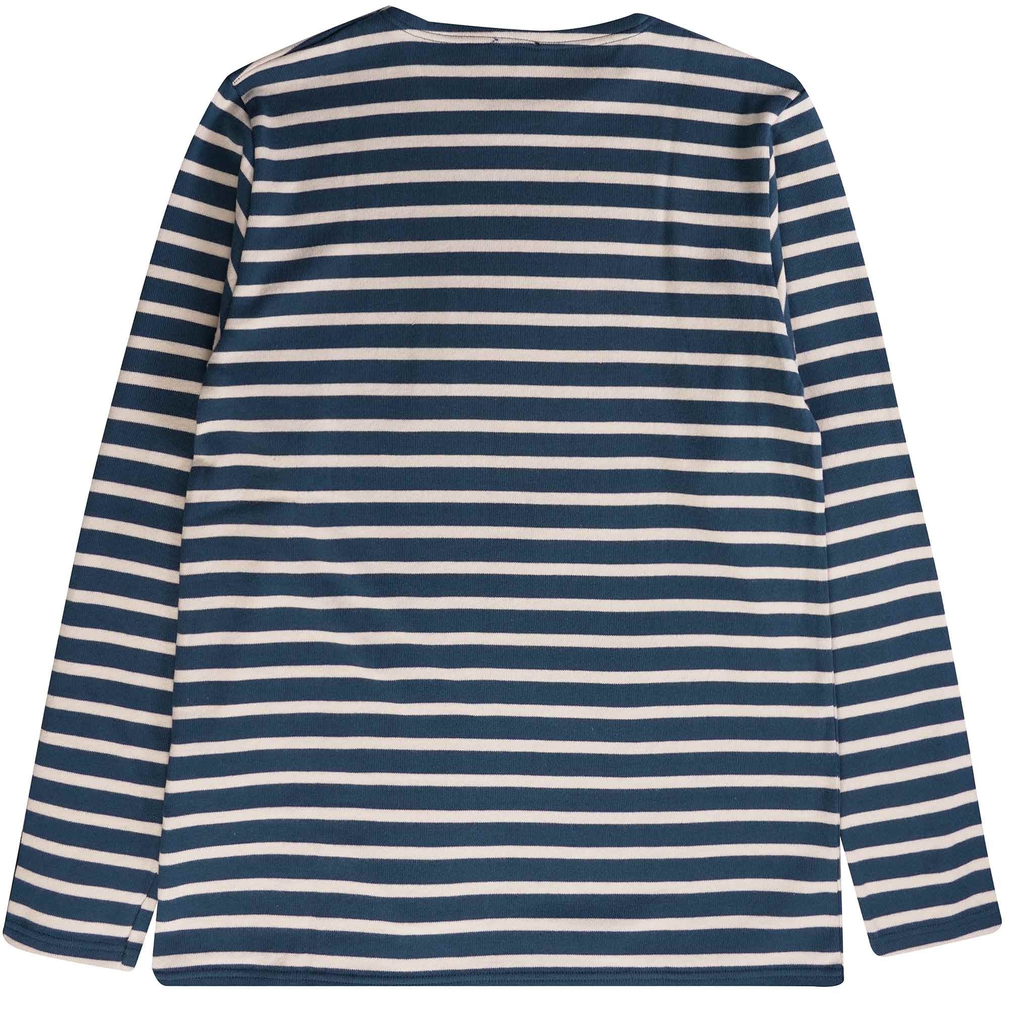 Armor Lux Breton Striped Shirt - Libeccio/Nature