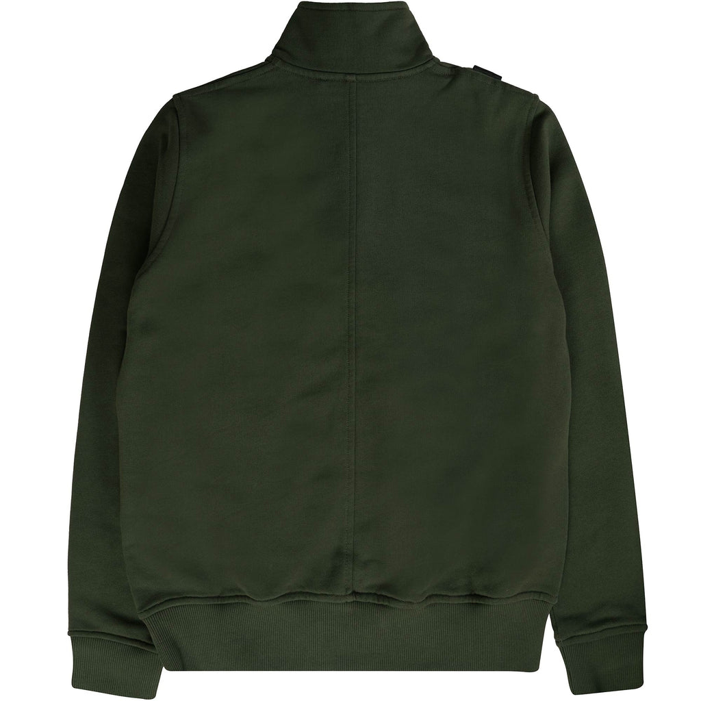 Ma Strum Funnel Neck Zip Sweatshirt - Oil Slick