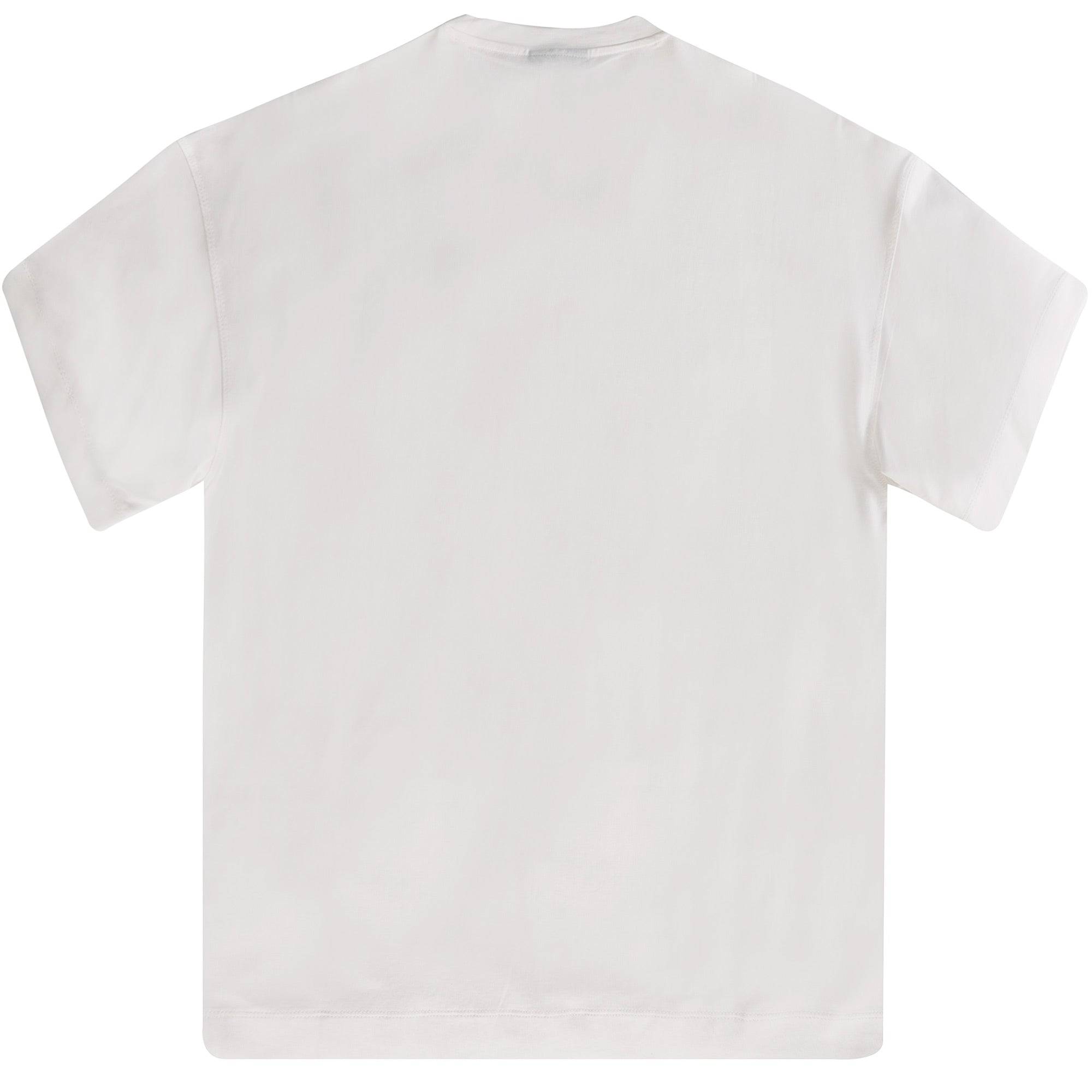 Emporio Armani Embroidered Logo T-Shirt - Mano Bianca