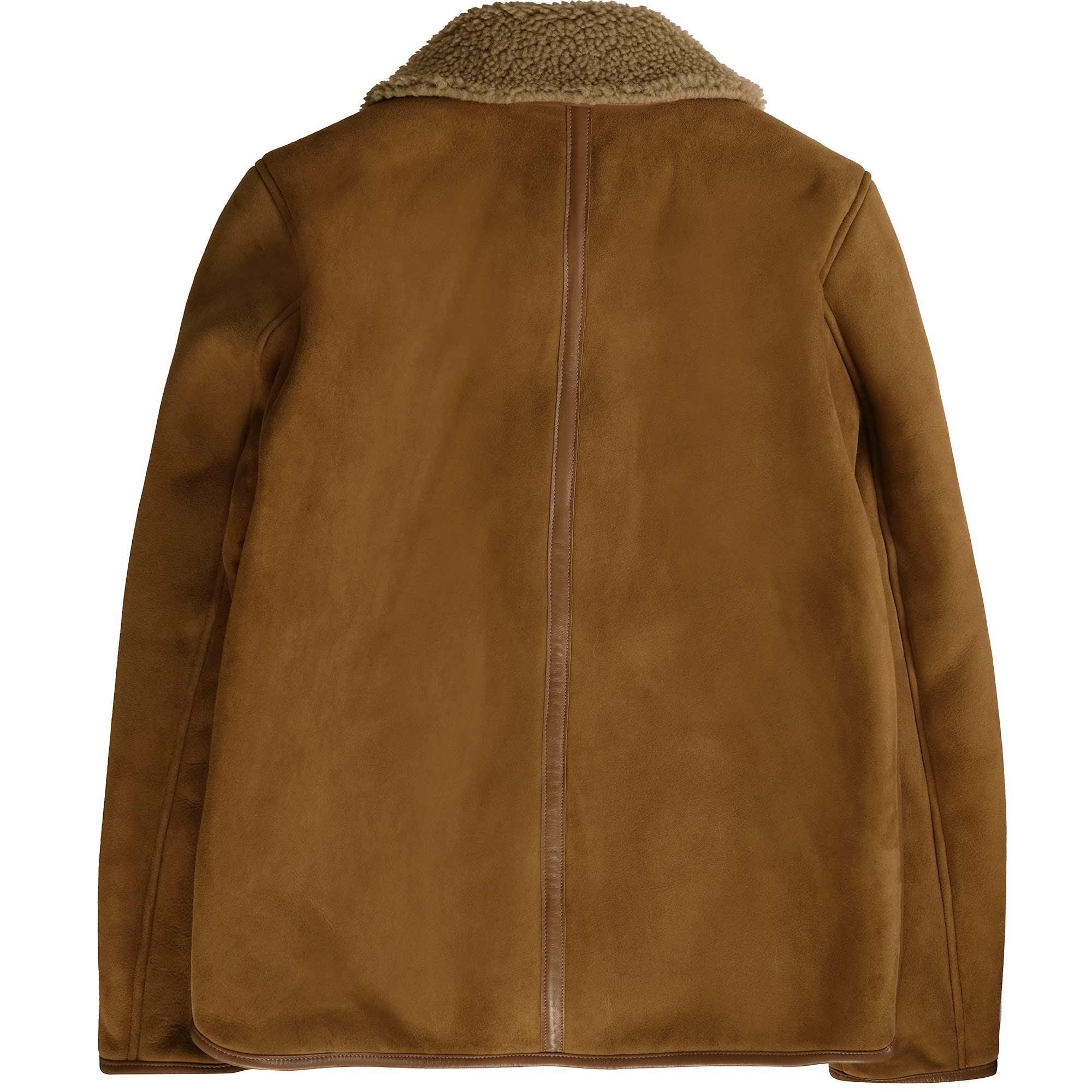 YMC Brainticket Shearling Jacket - Tan