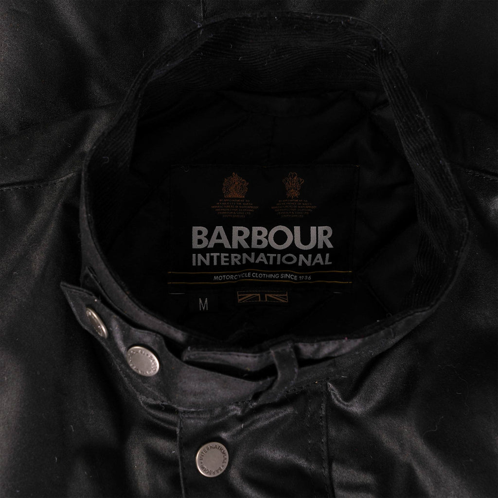 Barbour International Tourer Duke Wax Jacket - Black