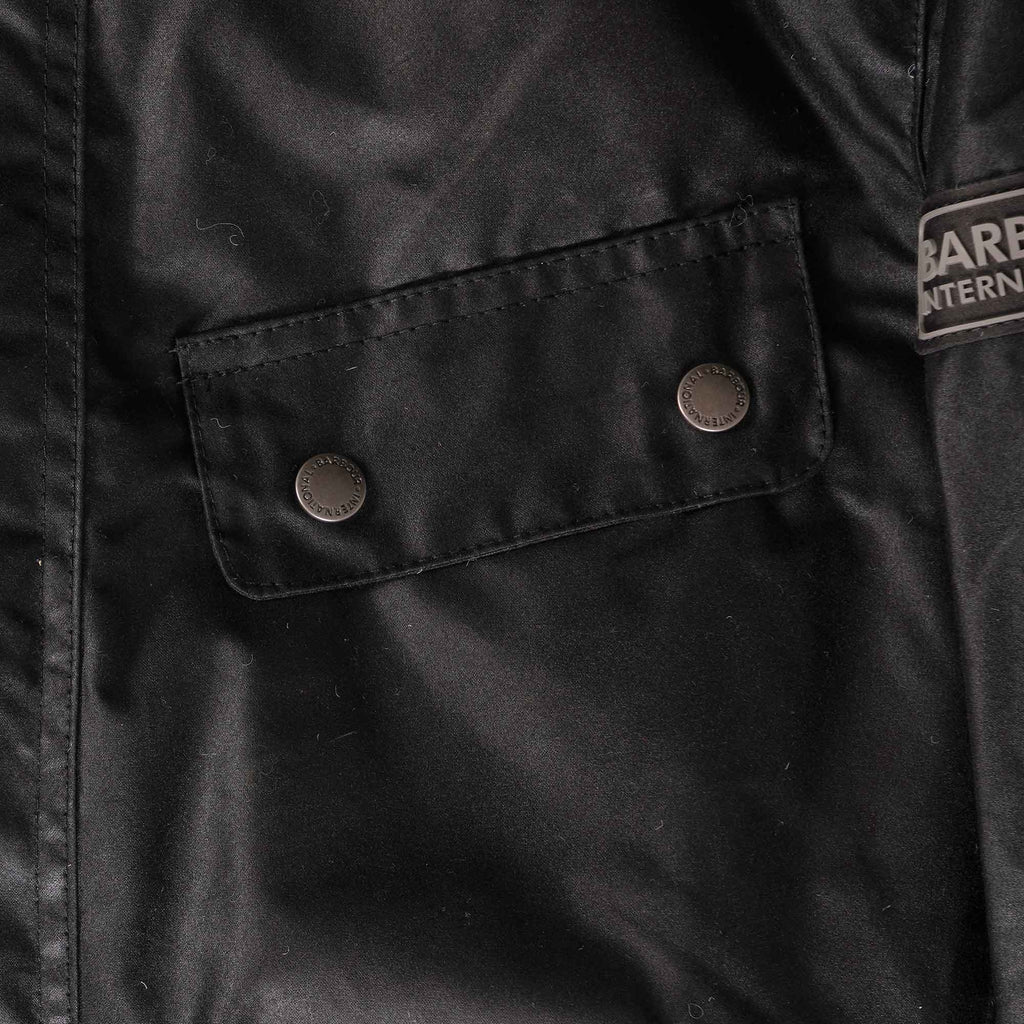 Barbour International Tourer Duke Wax Jacket - Black