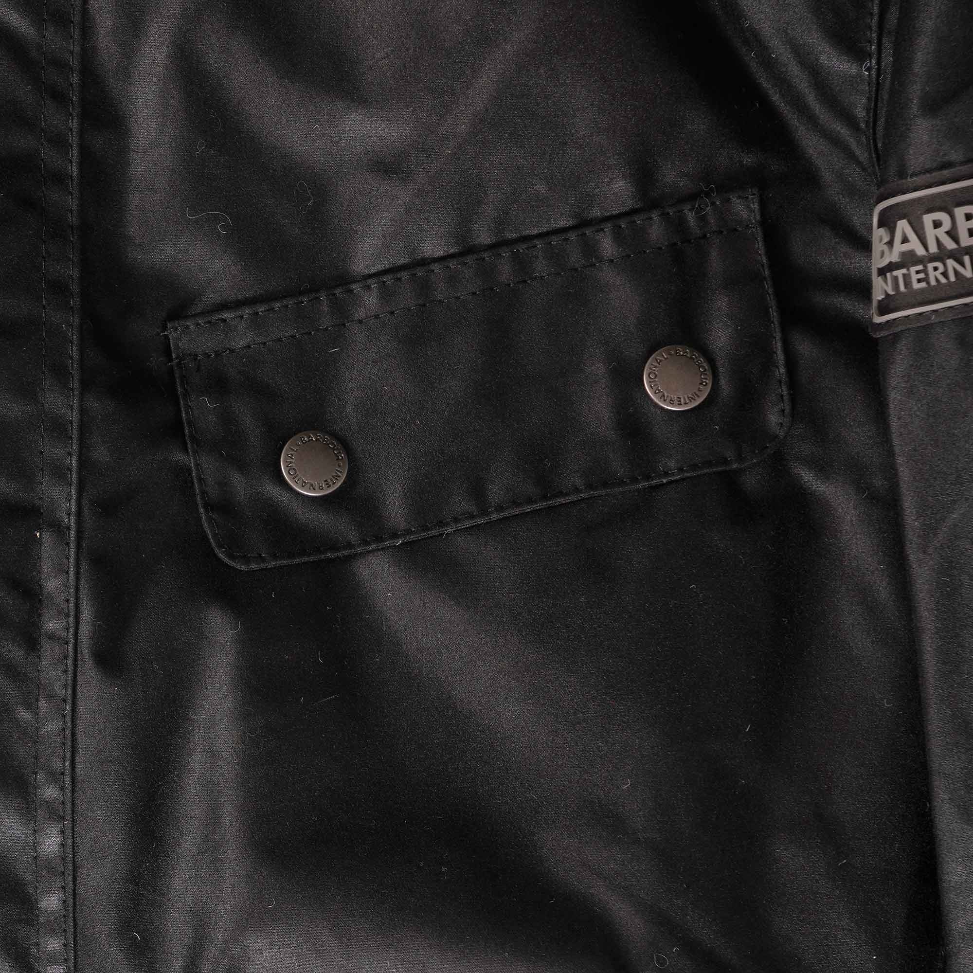 Barbour International Tourer Duke Wax Jacket - Black