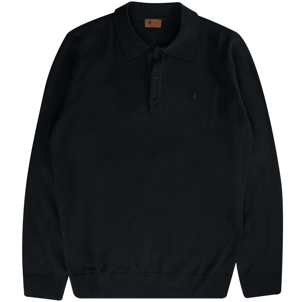 Francesco L/S Knit Polo Shirt