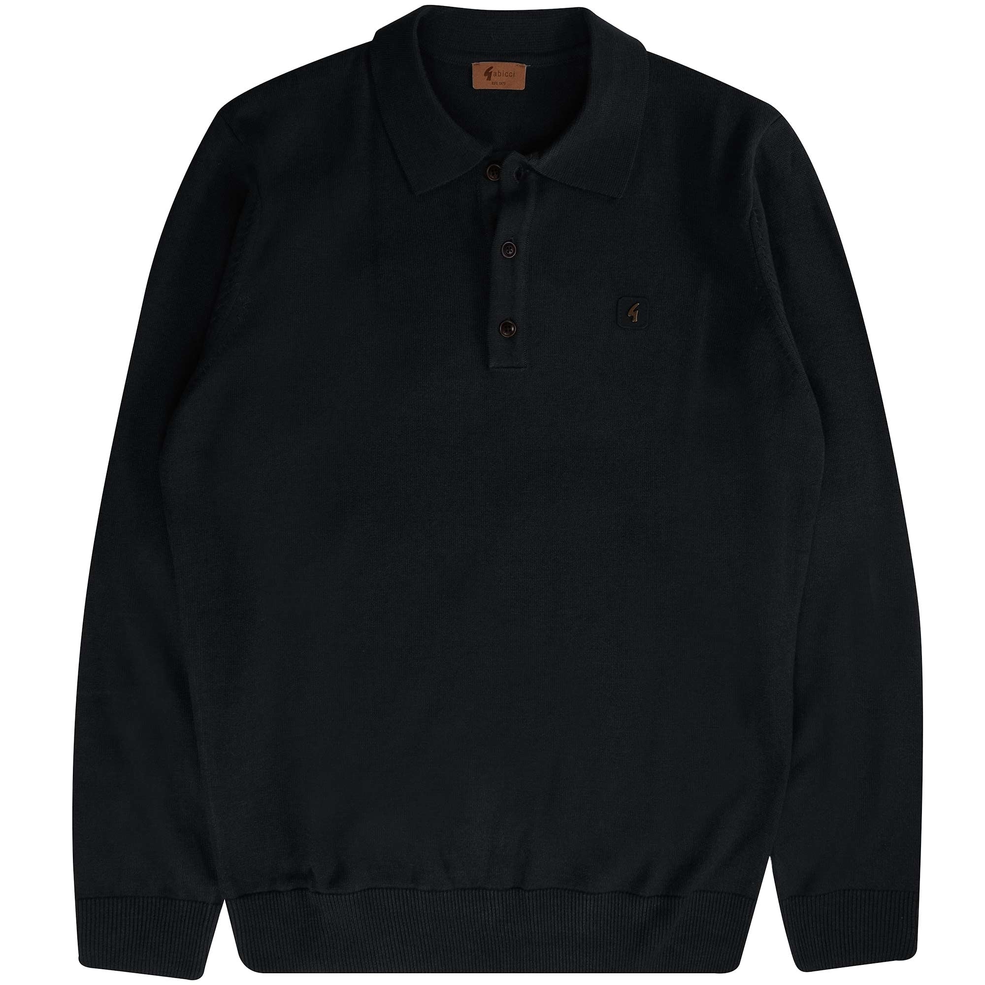 Francesco L/S Knit Polo Shirt
