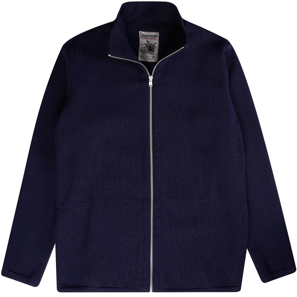 S.N.S Herning Naval Full Zip - Deep Ocean Blue