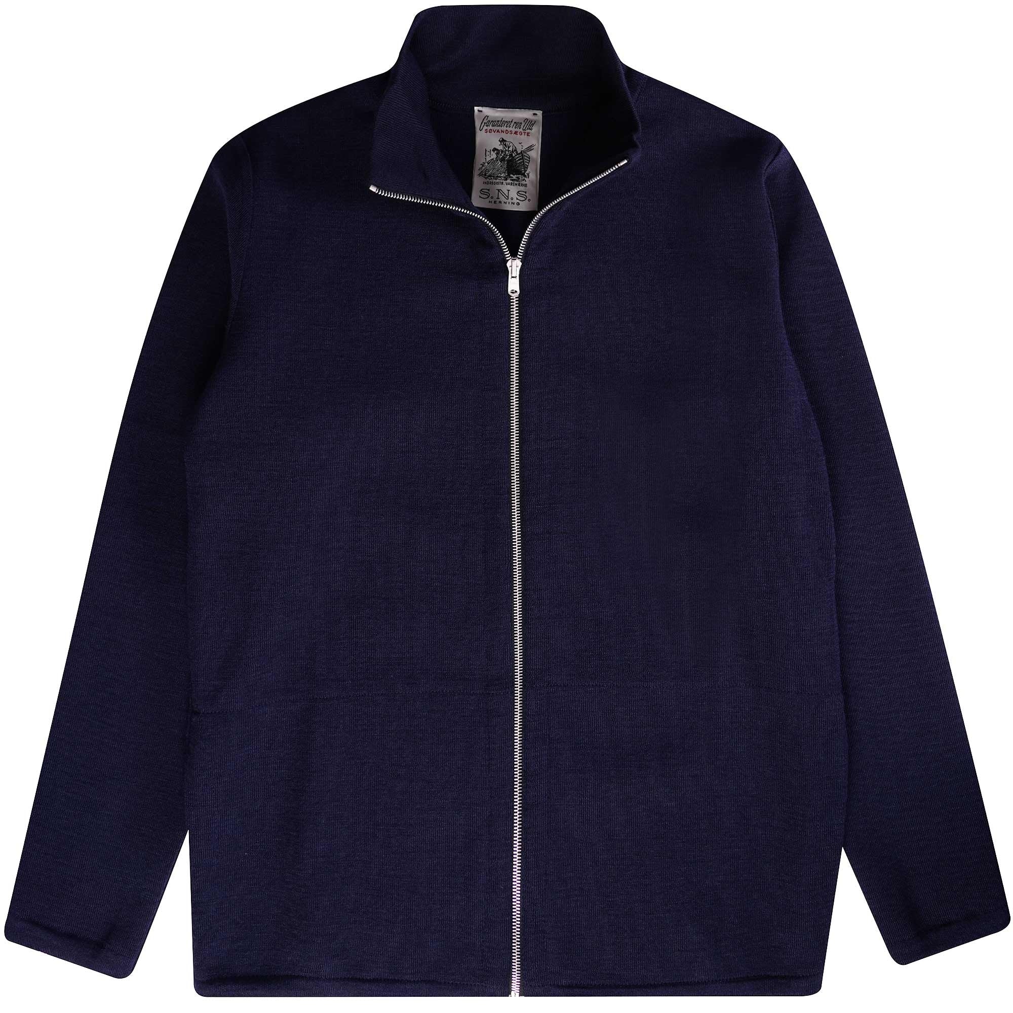 S.N.S Herning Naval Full Zip - Deep Ocean Blue