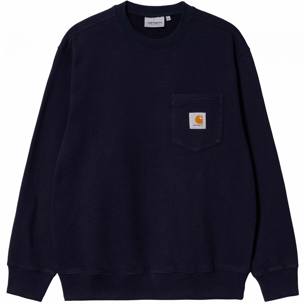 Carhartt WIP Pocket Sweatshirt - Dark Navy
