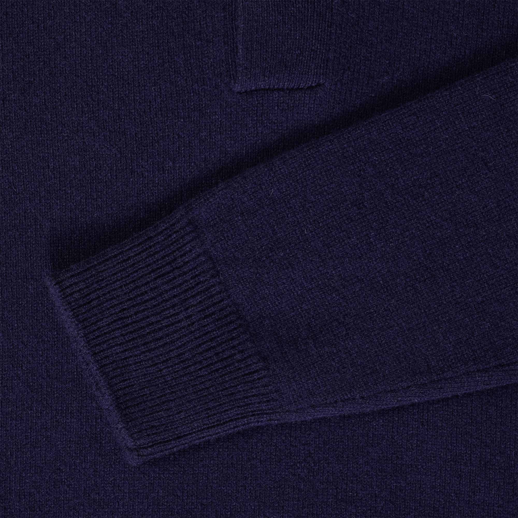Norse Projects Marco Lambswool Polo Shirt - Navy