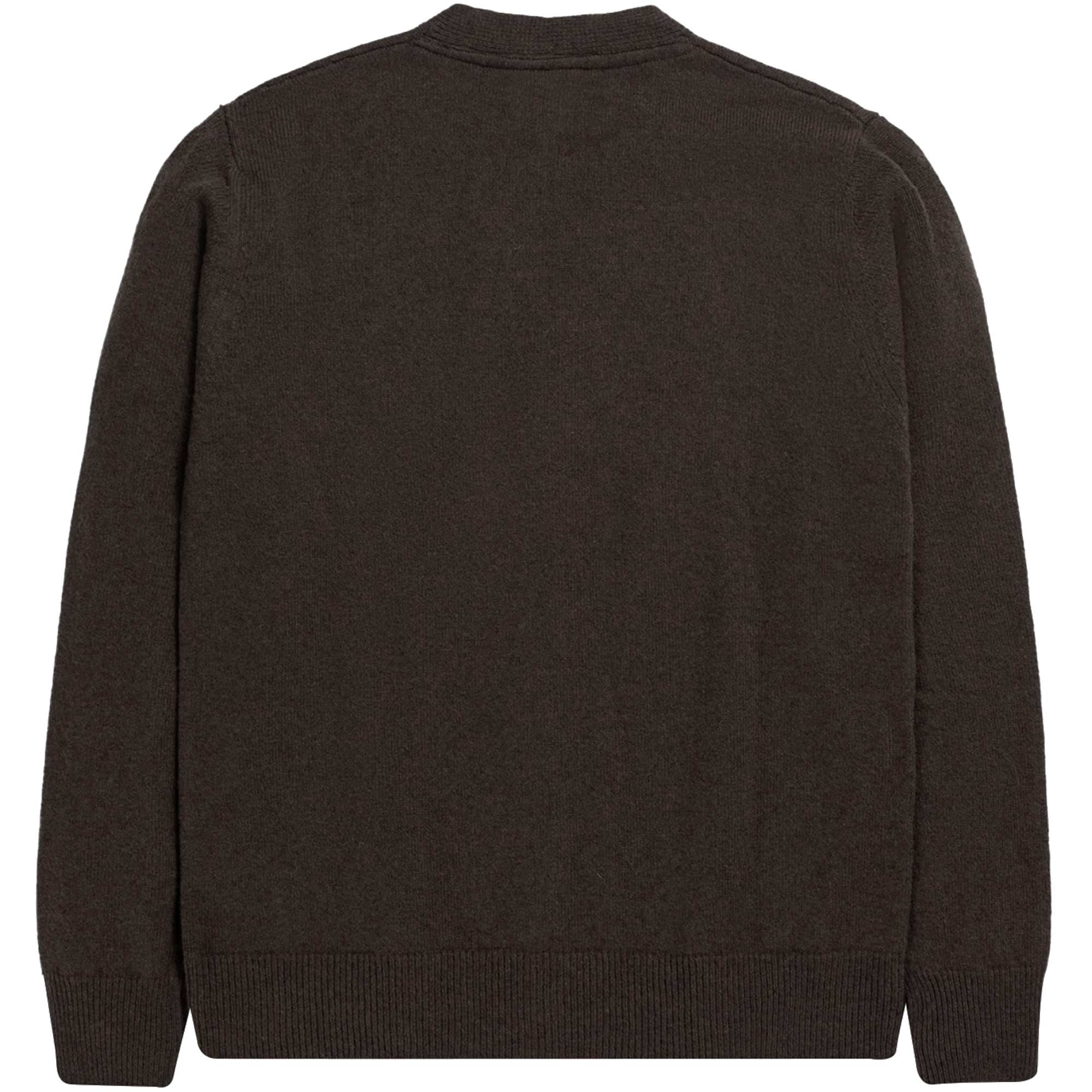 Norse Projects Adam Lambswool Cardigan - Truffle