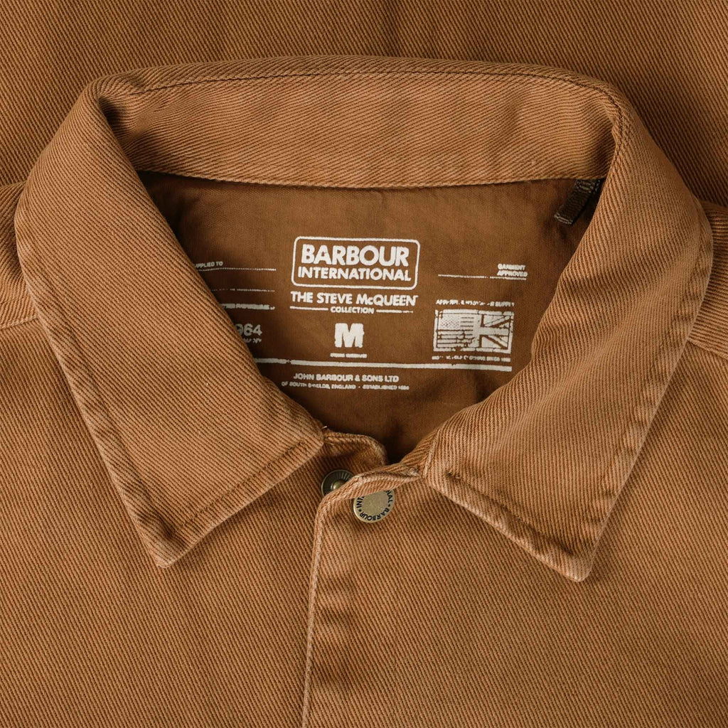 Barbour International Josh Overshirt - Cinnamon