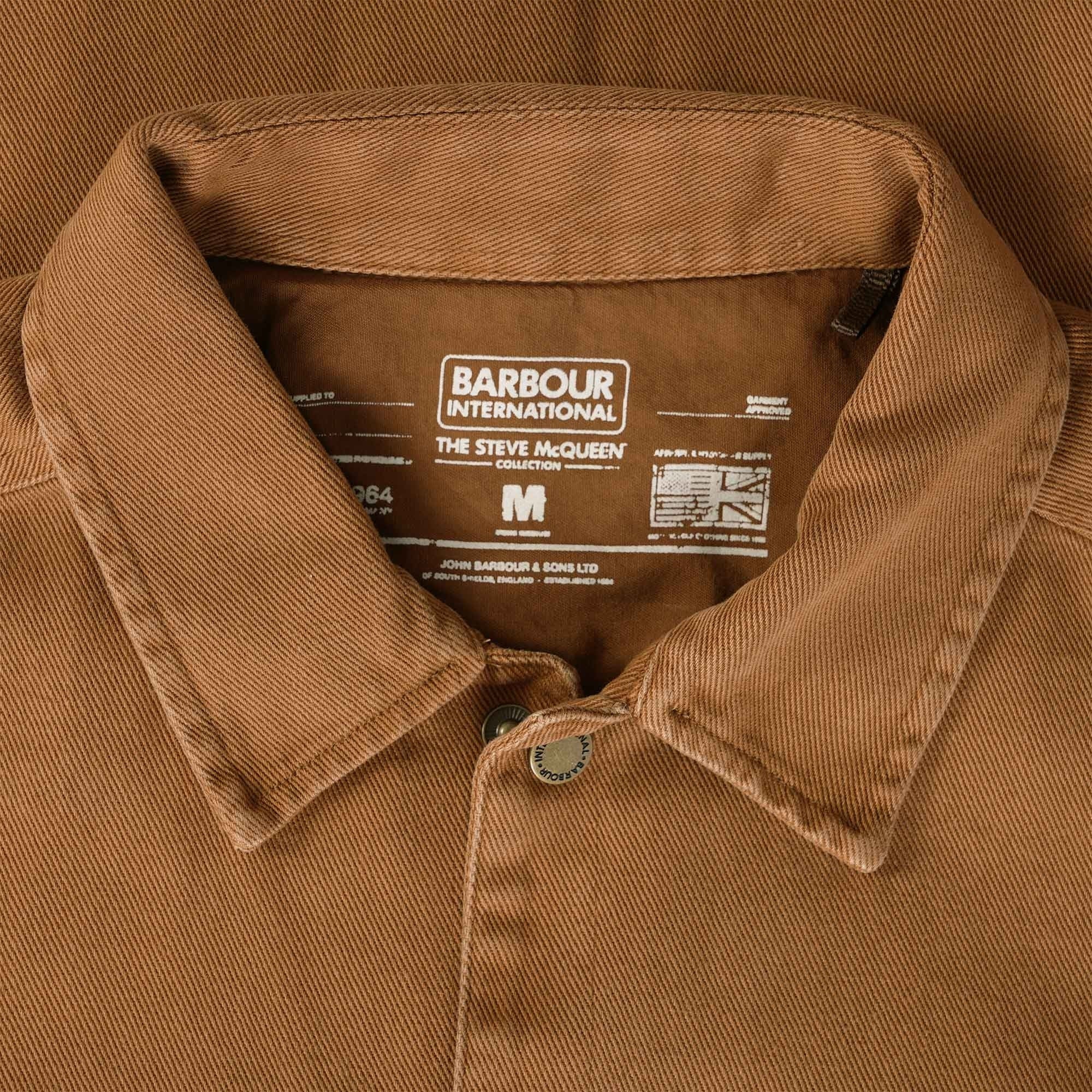Barbour International Josh Overshirt - Cinnamon