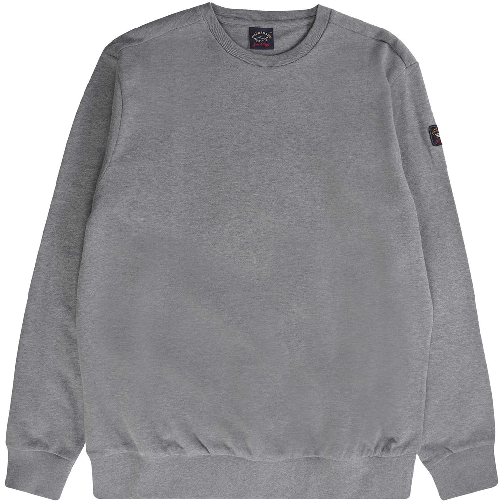Paul and Shark Crew Neck Sweatshirt - Grey
