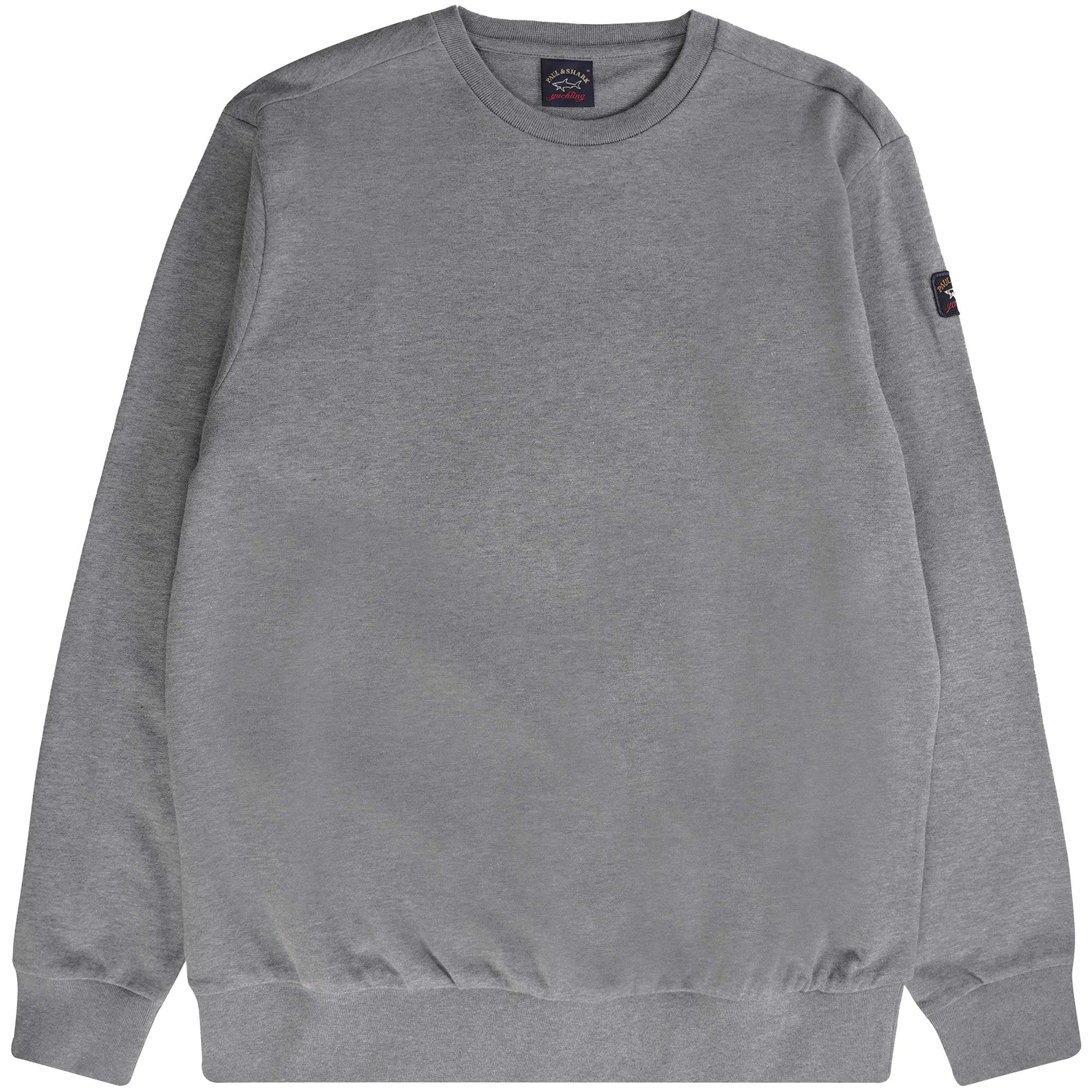 Paul and Shark Crew Neck Sweatshirt - Grey
