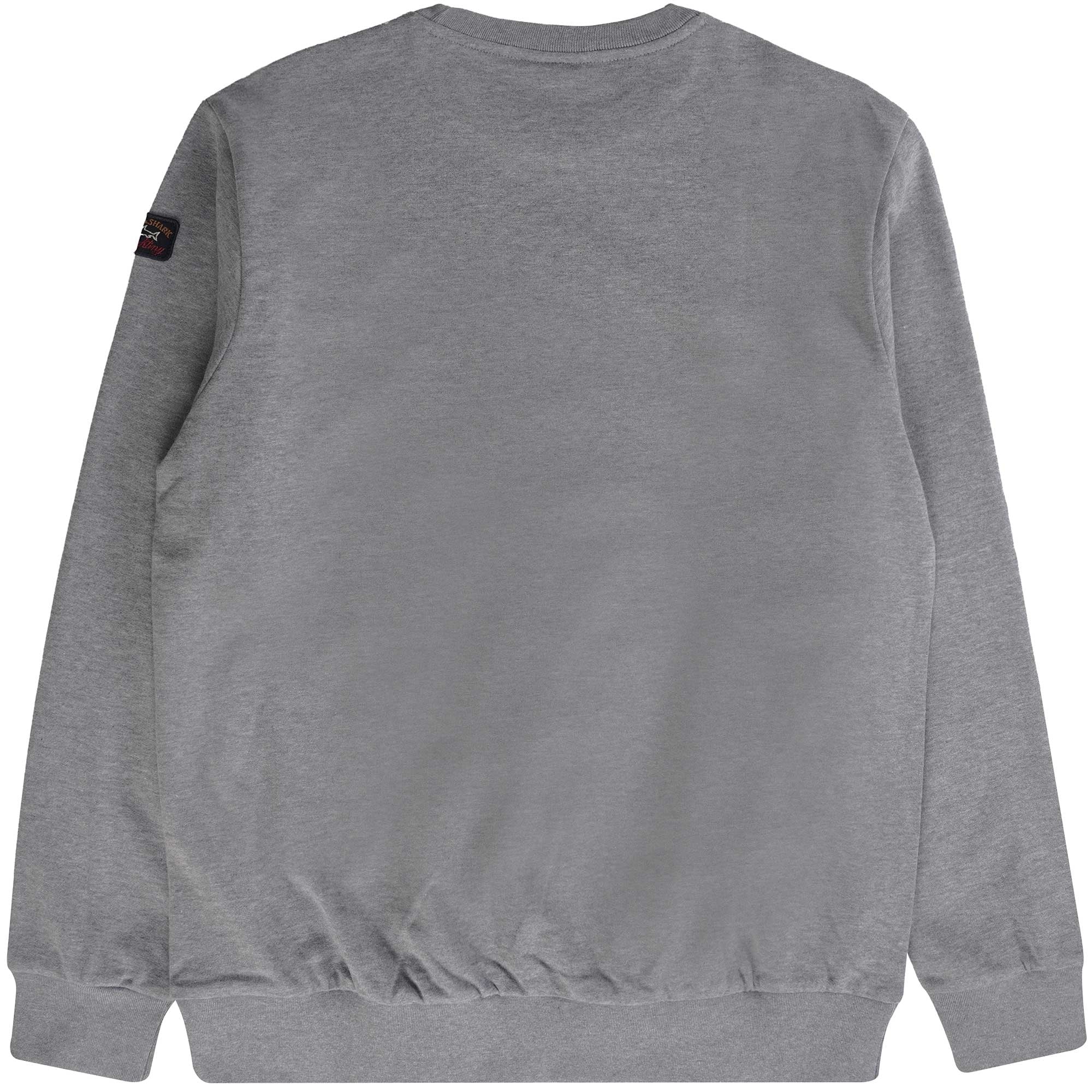 Paul and Shark Crew Neck Sweatshirt - Grey