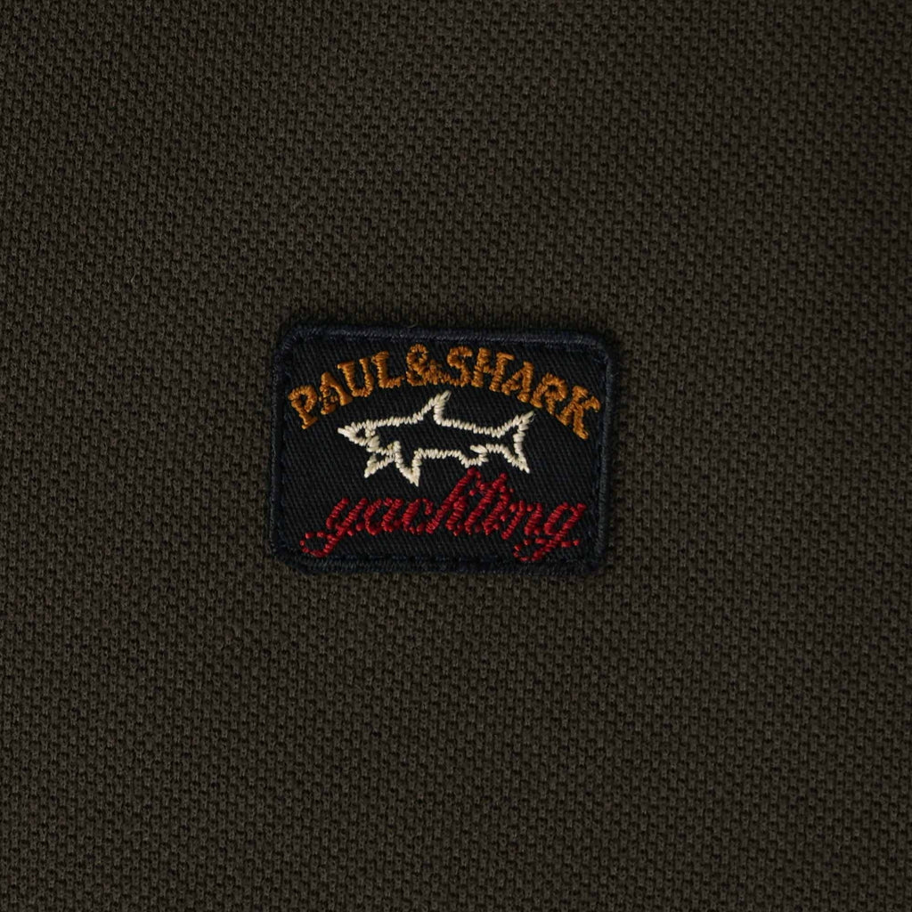 Paul and Shark Short Sleeve Polo Shirt - Brown