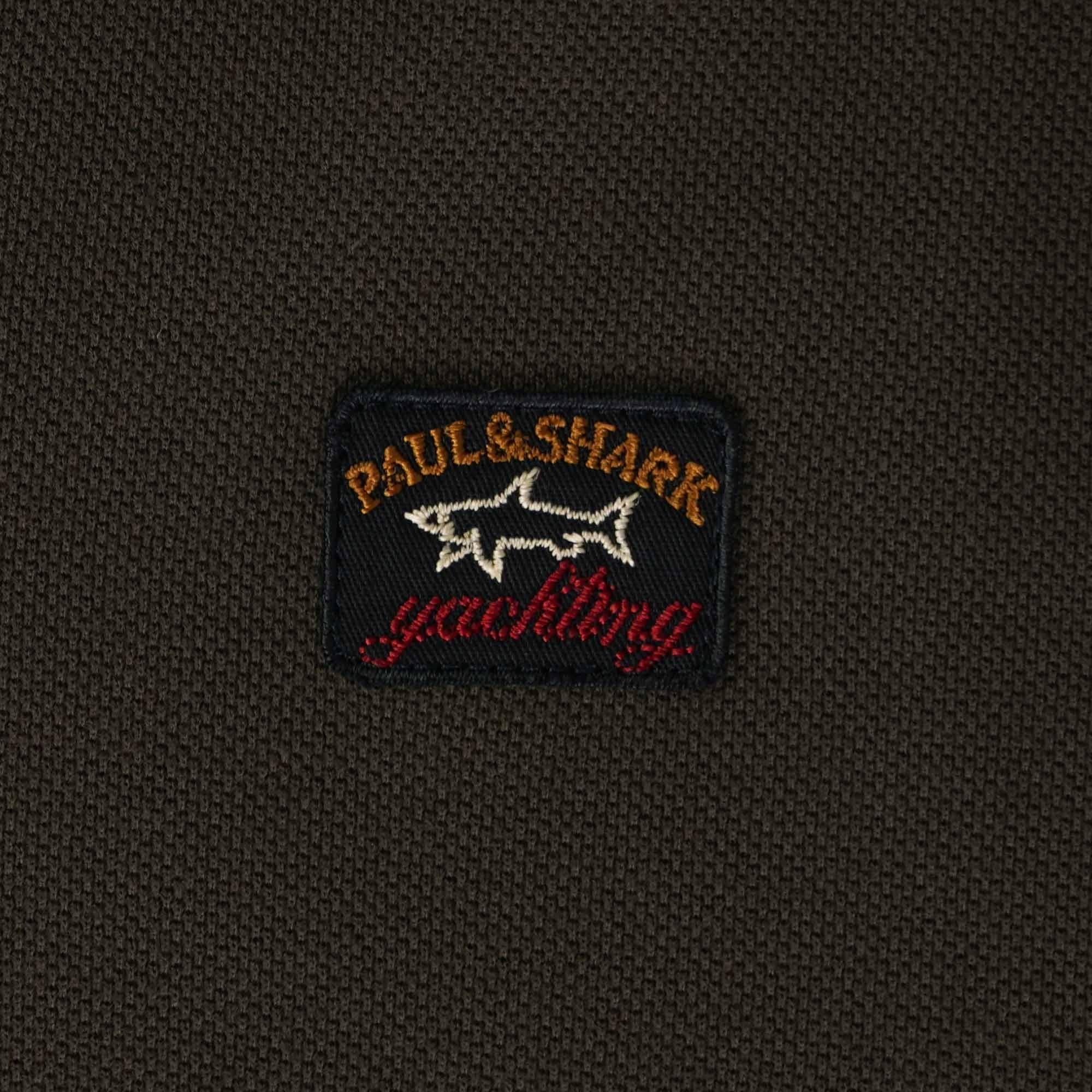 Paul and Shark Short Sleeve Polo Shirt - Brown