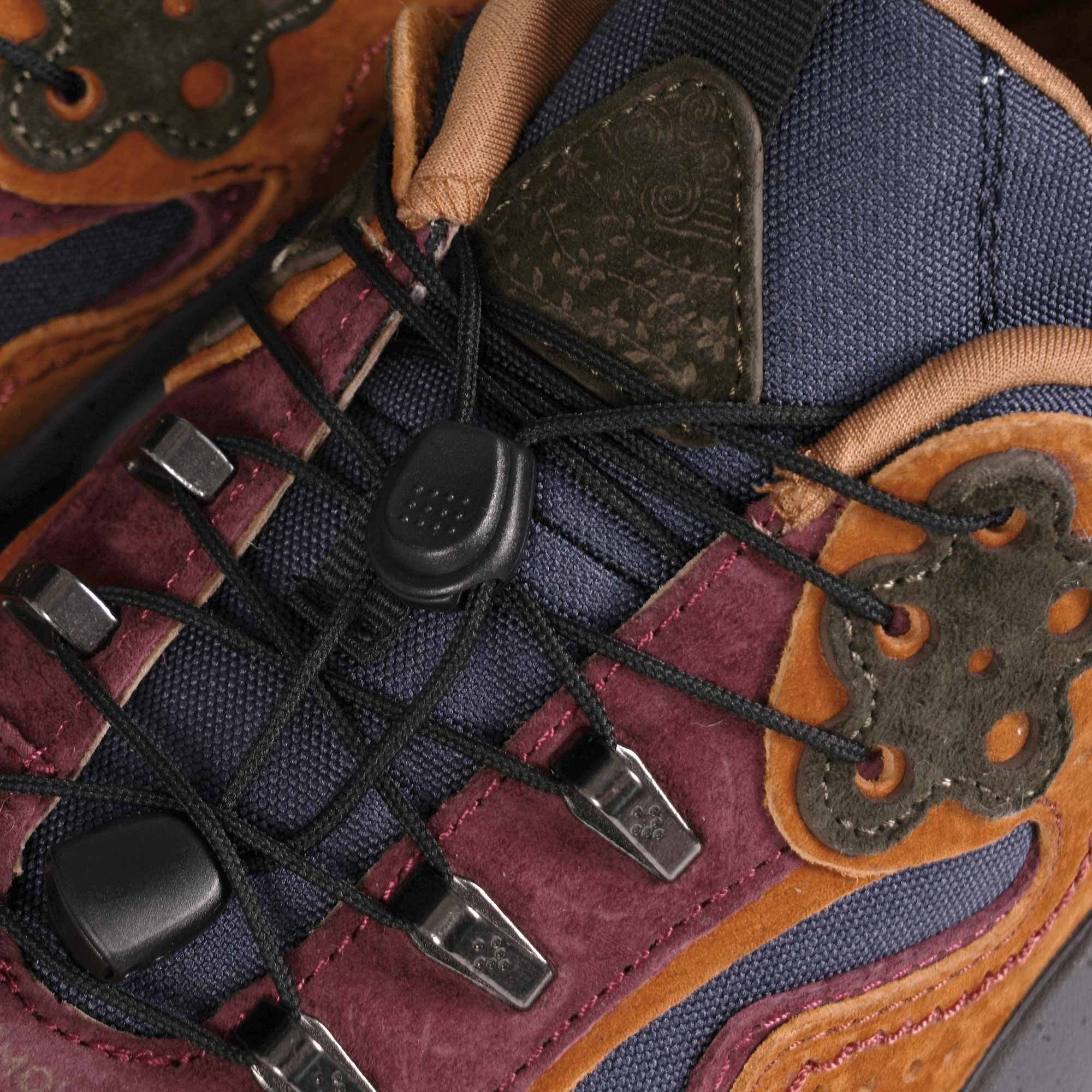 Flower Mountain Kotetsu Hooks - Military Burgundy
