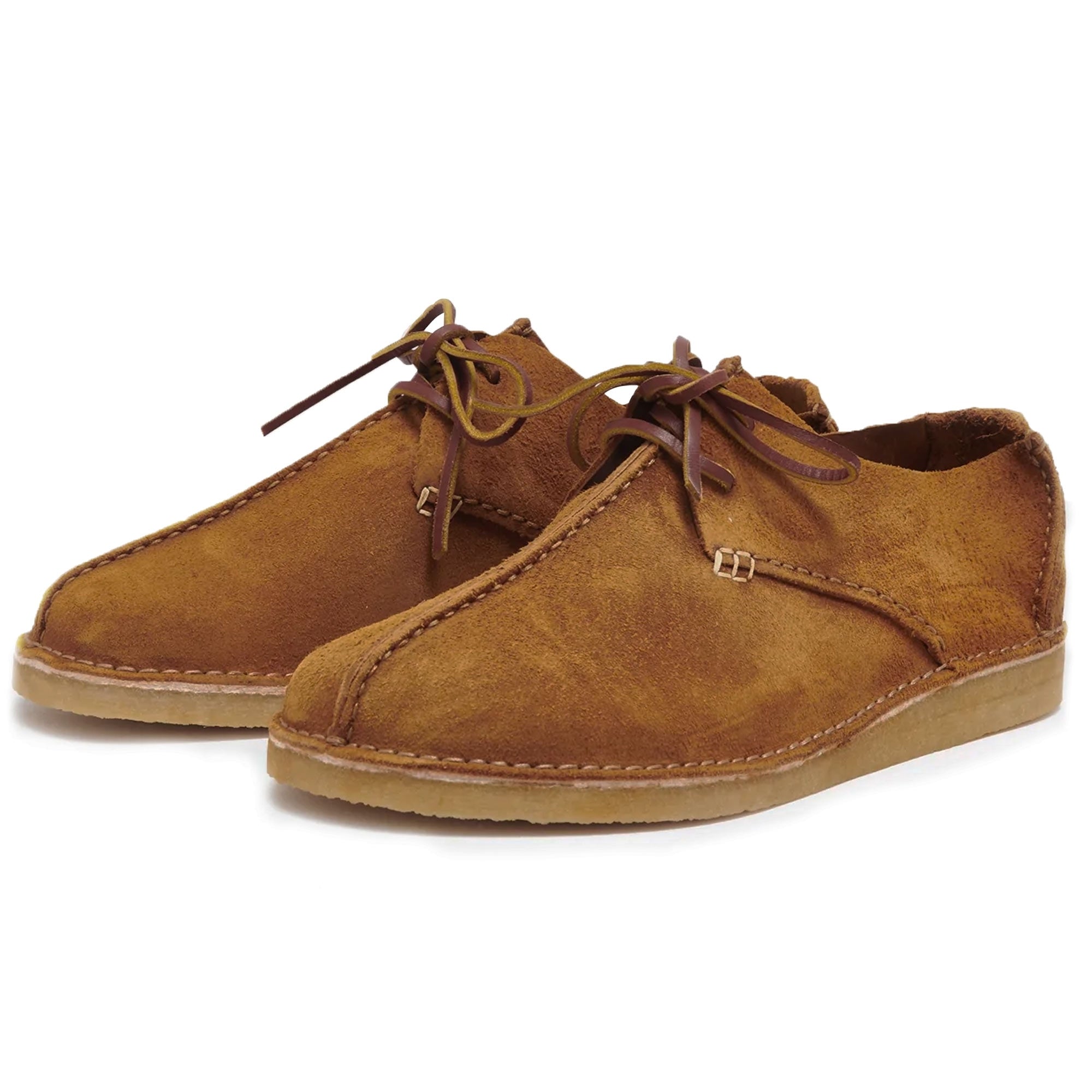 Yogi Caden Centre Seam Reverse Leather Shoe - Canary Yellow