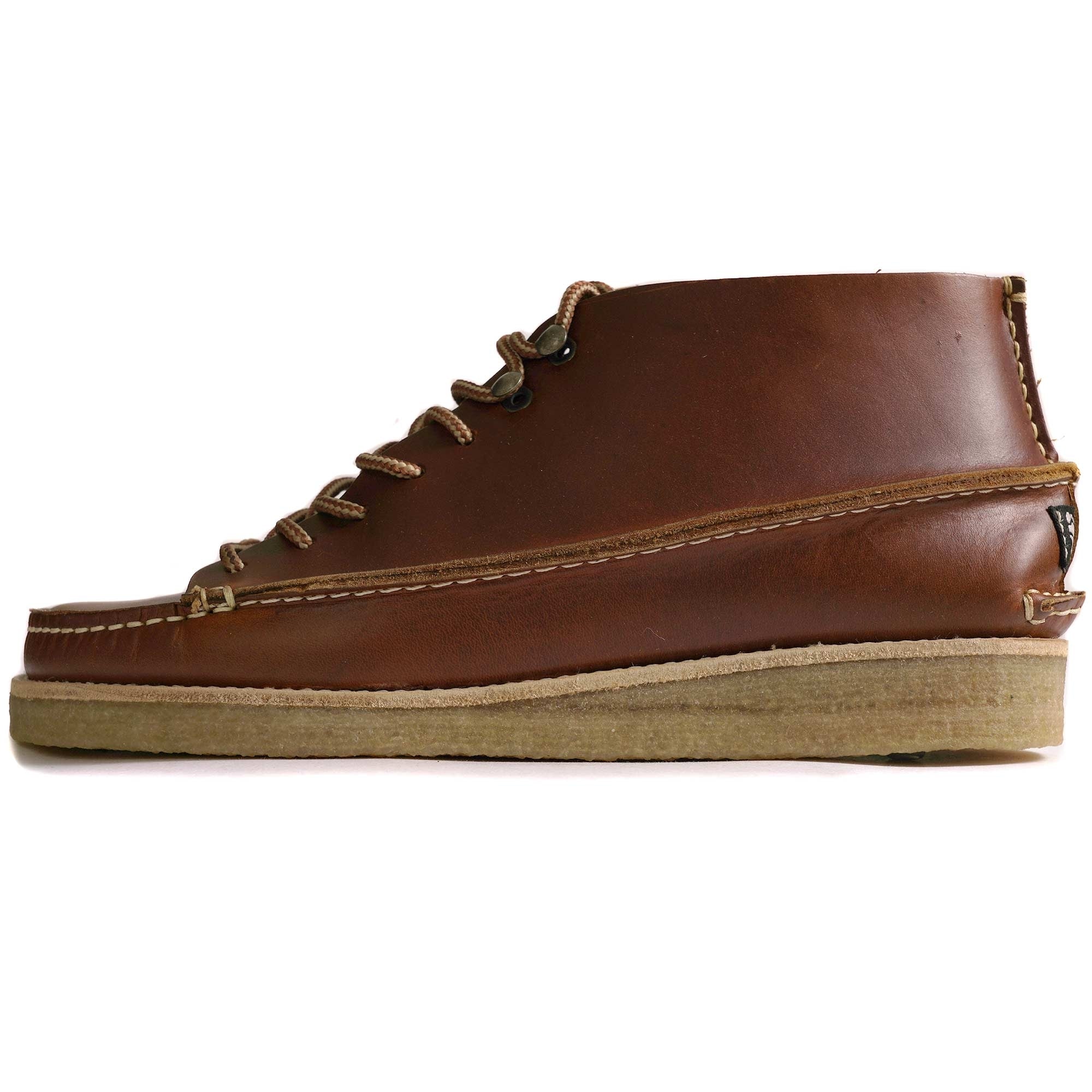 Yogi Fairfield Leather Lace Up Boot - Apricot