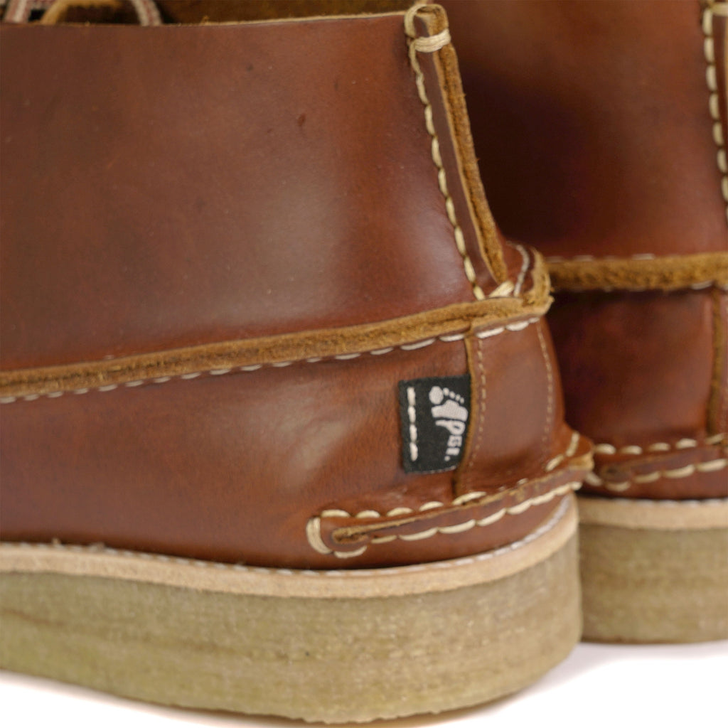 Yogi Fairfield Leather Lace Up Boot - Apricot
