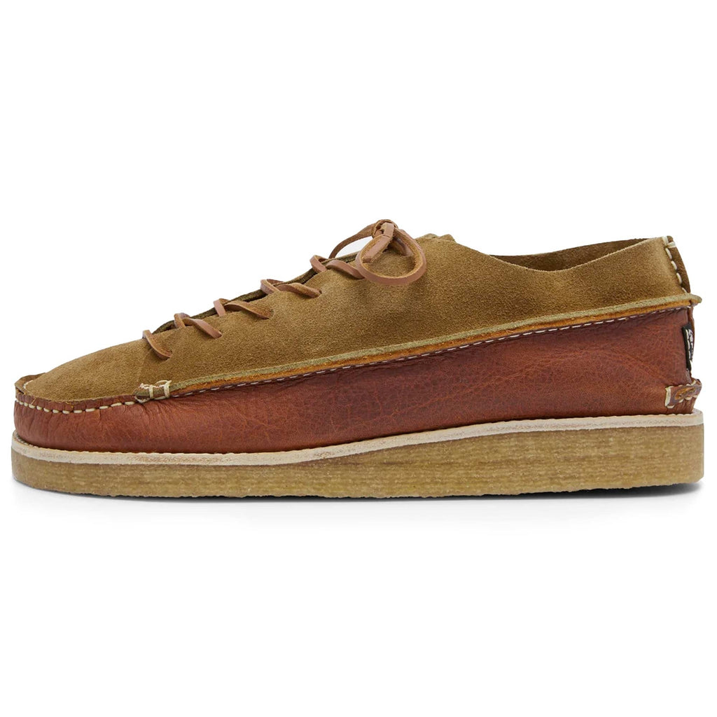 Yogi Finn Leather/Suede Lace Up Shoe - Chestnut