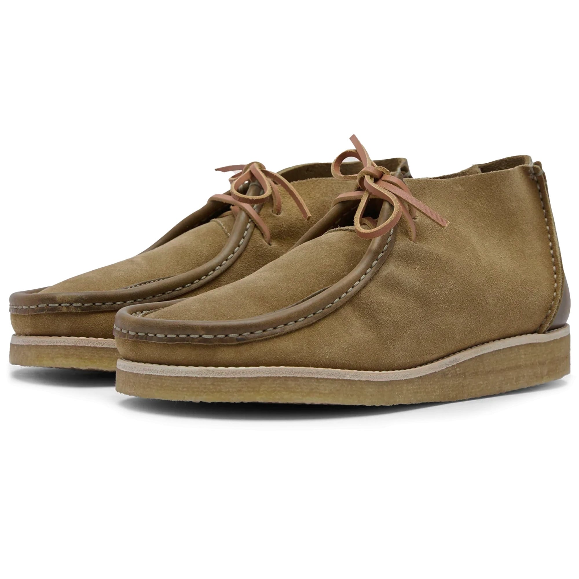 Yogi Torres Leather/Suede Chukka Boot - Moss Green