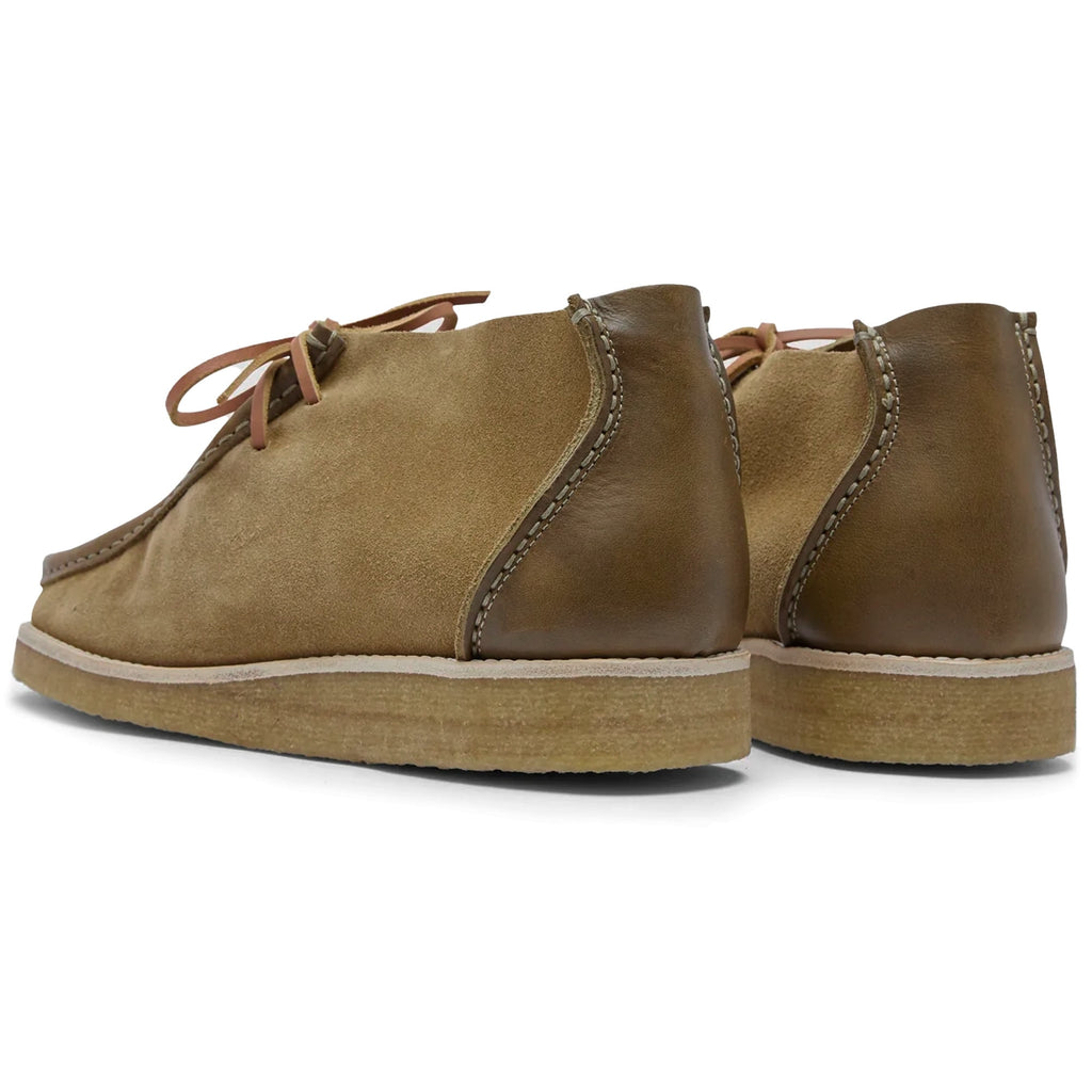 Yogi Torres Leather/Suede Chukka Boot - Moss Green