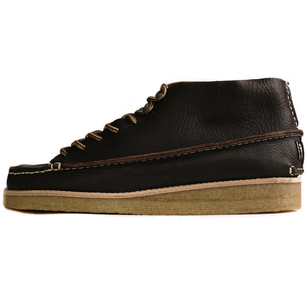 Yogi Fairfield Leather Lace Up Boot - Dark Brown