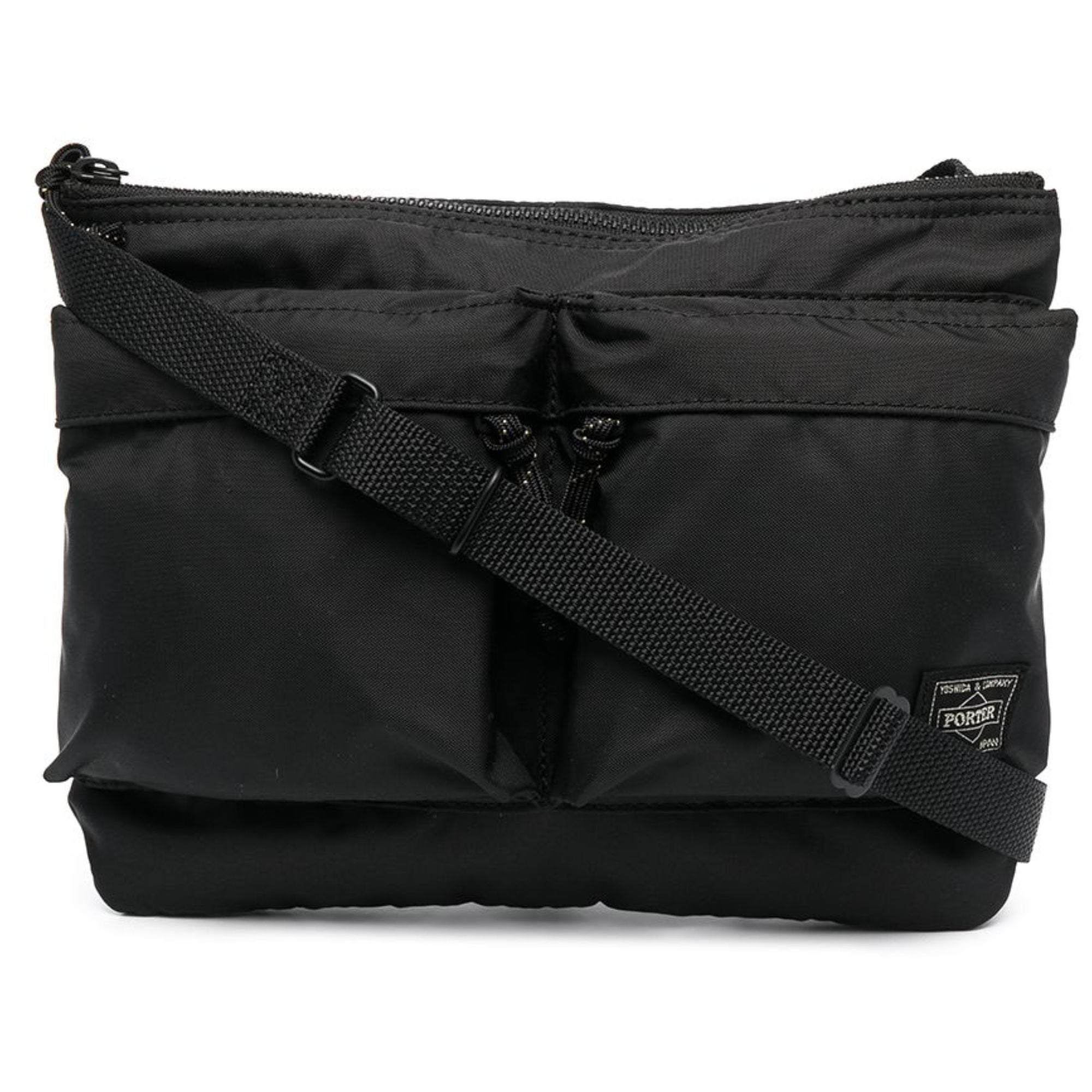 Porter-Yoshida & Co. Flying Ace Force Shoulder Bag - Black