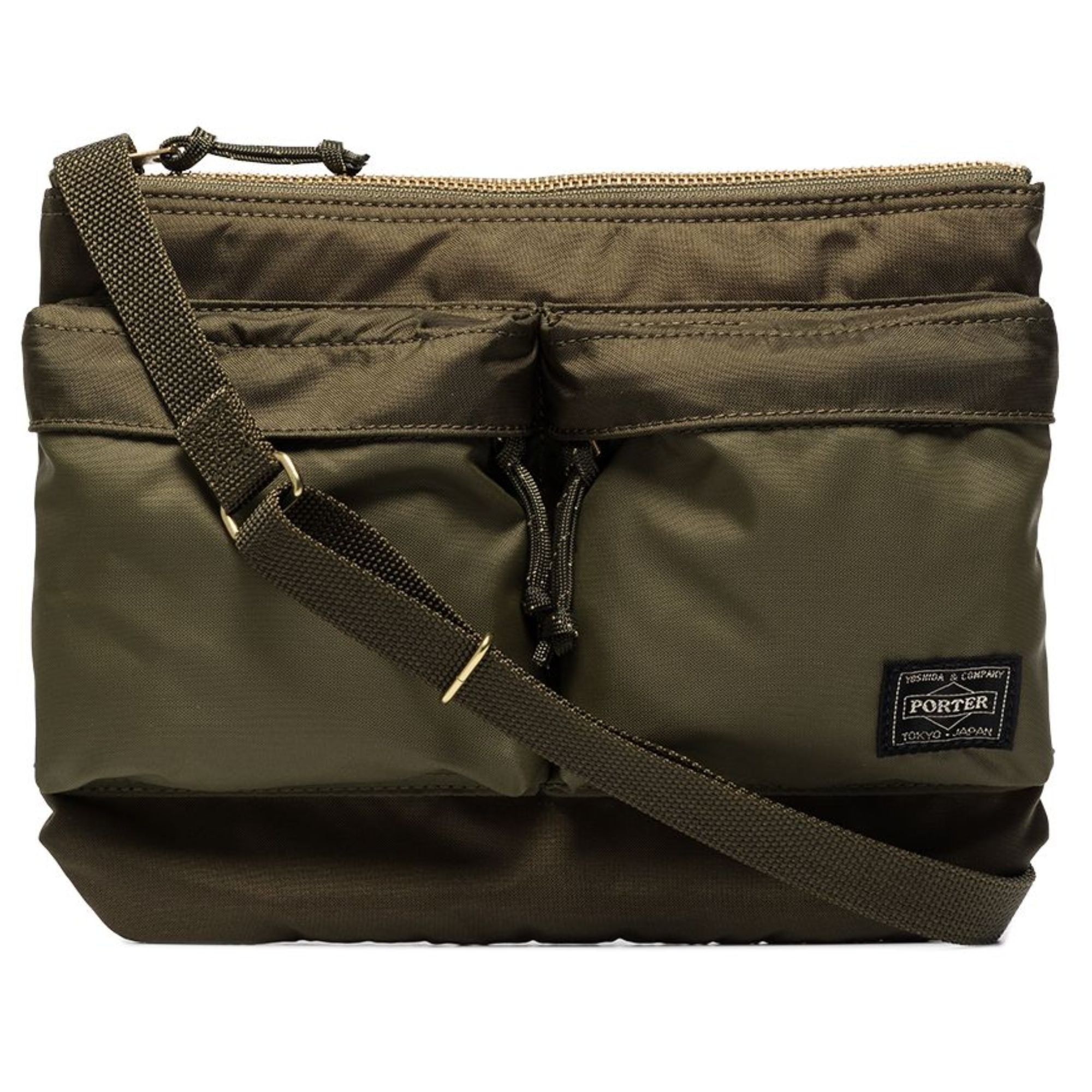 Porter-Yoshida & Co. Flying Ace Force Shoulder Bag - Olive Drab