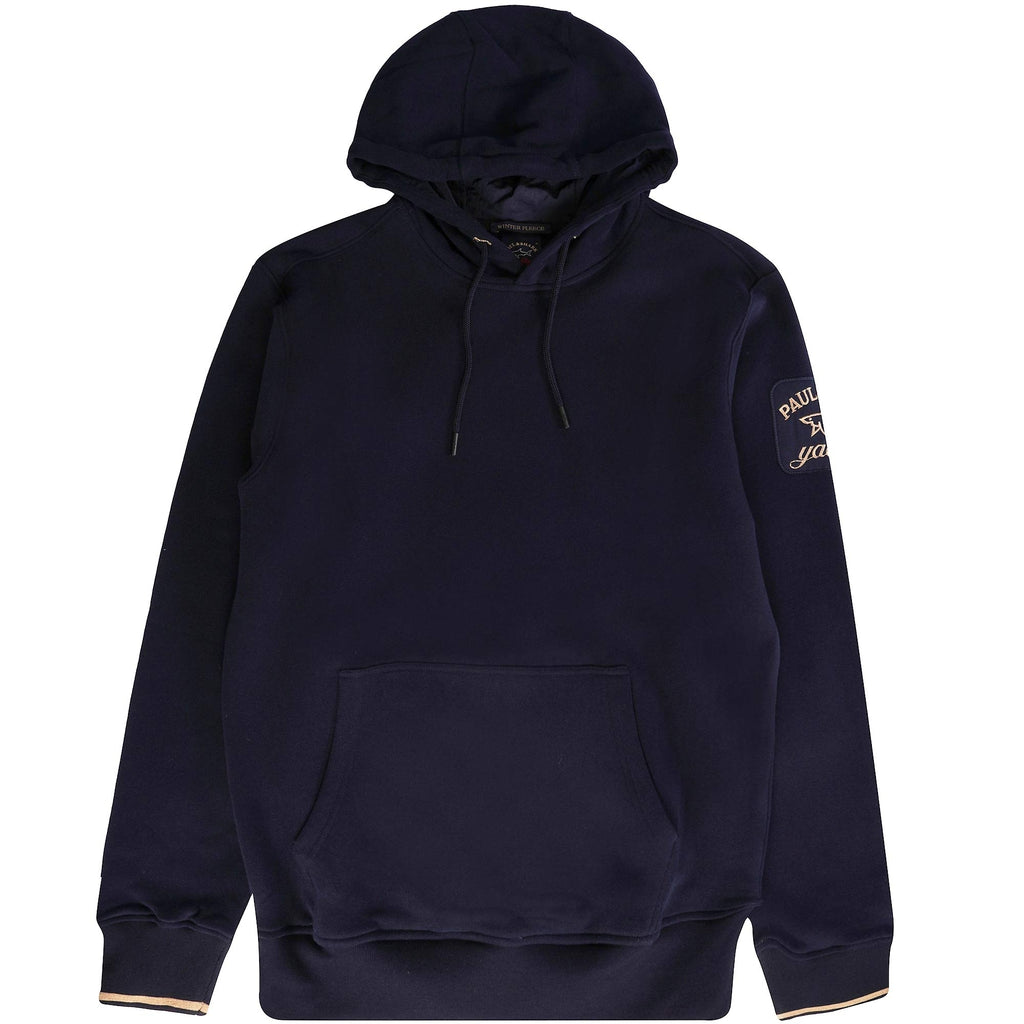 Paul and Shark Long Sleeve Hoodie - Blue