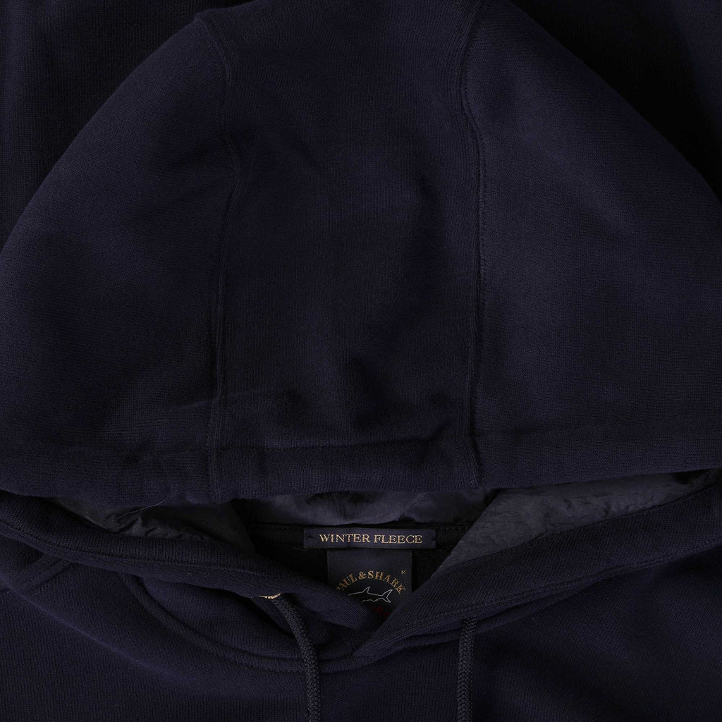 Paul and Shark Long Sleeve Hoodie - Blue