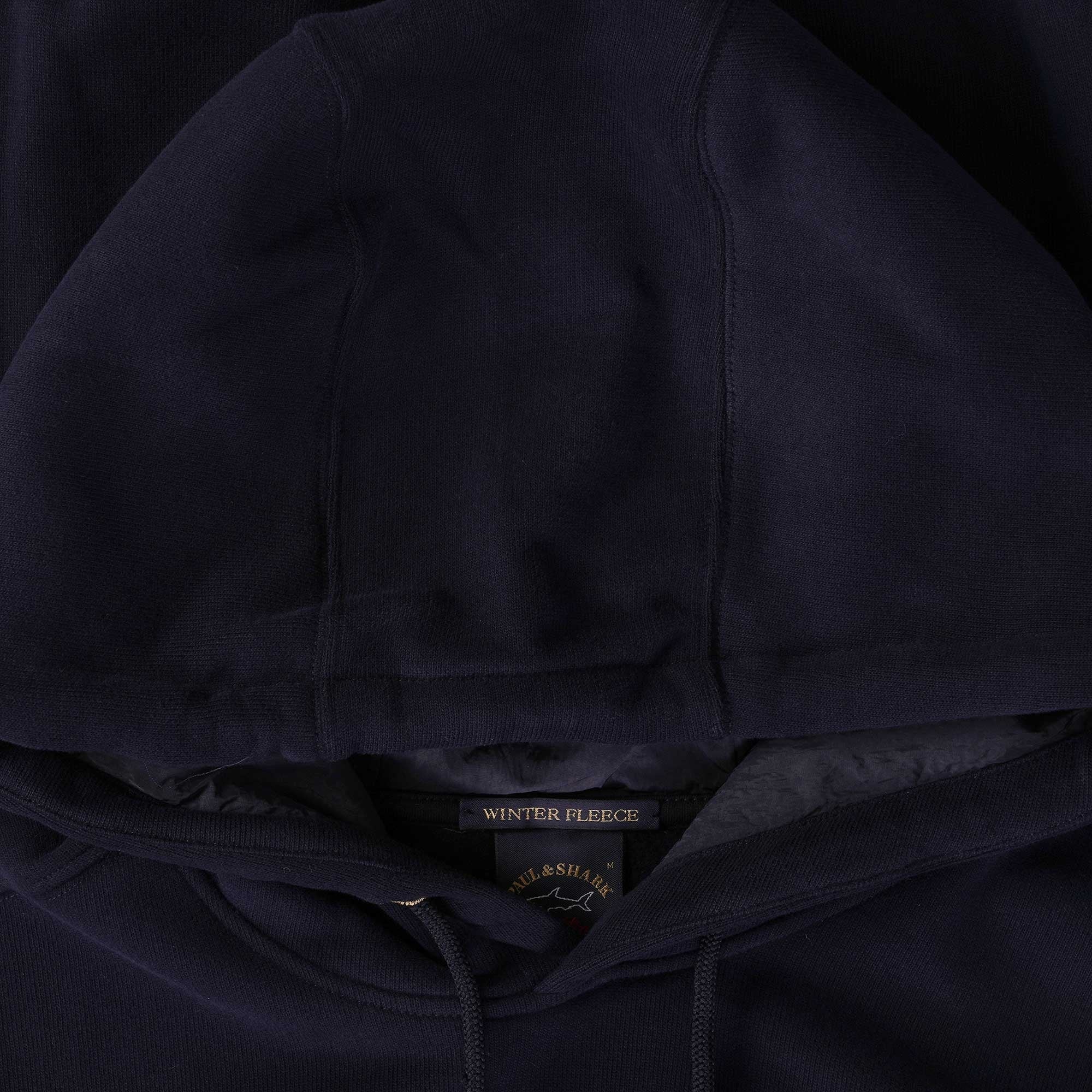 Paul and Shark Long Sleeve Hoodie - Blue