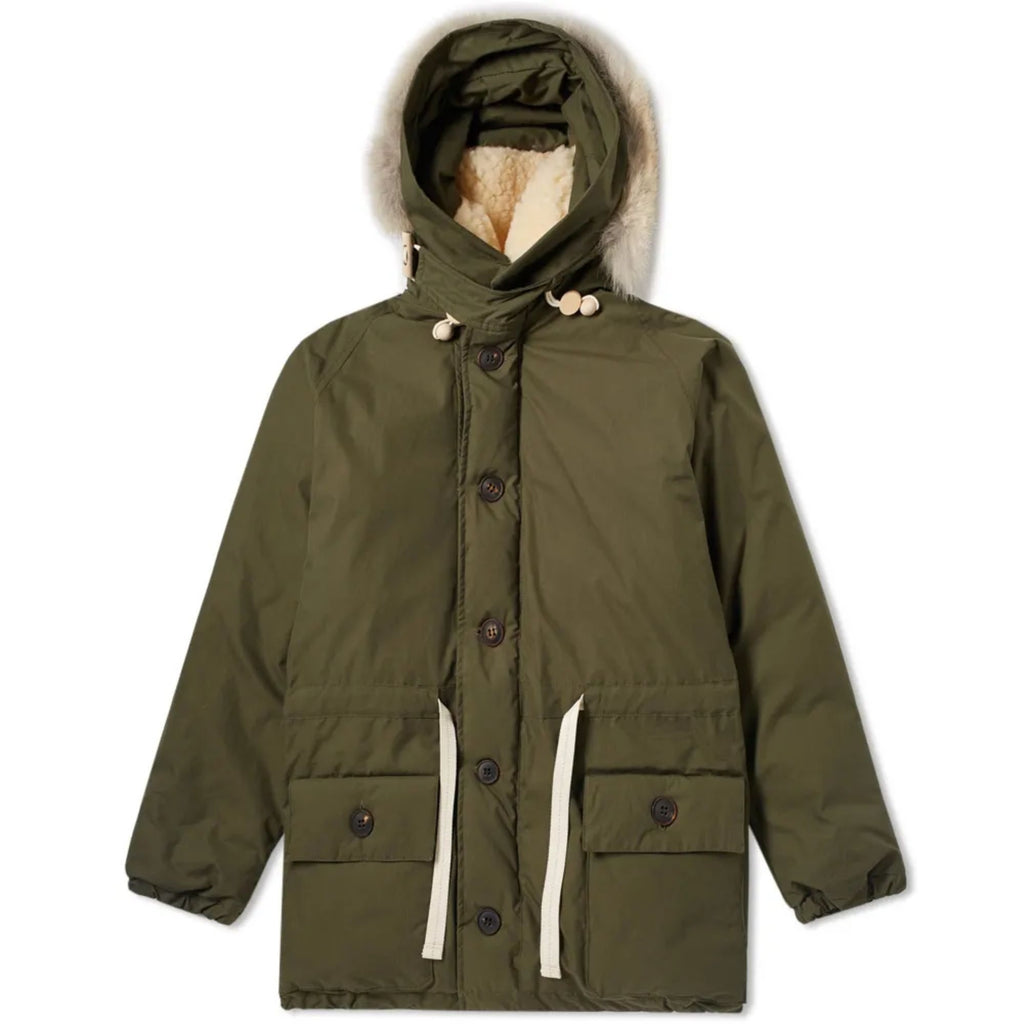 Nigel Cabourn Everest Parka - Army Green