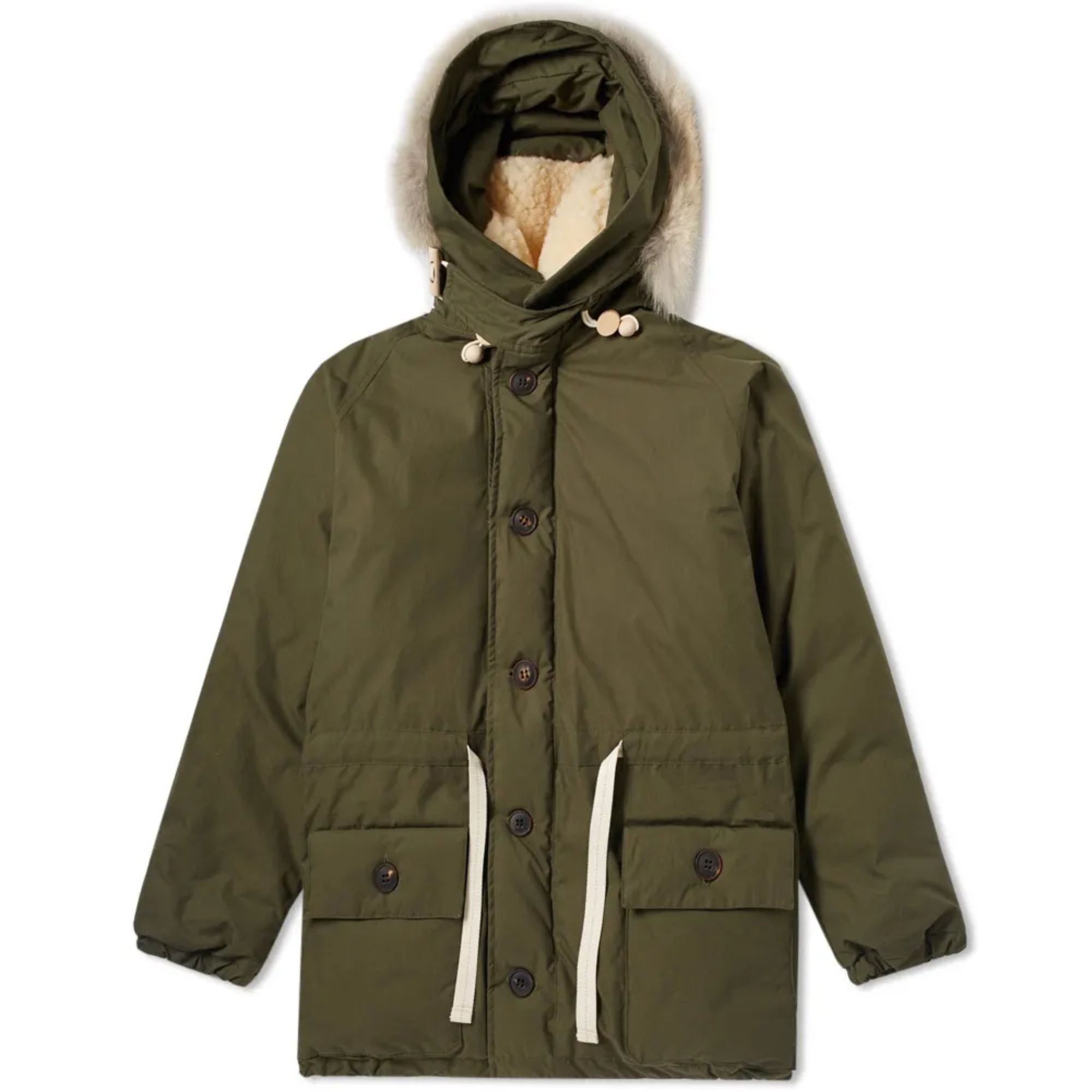 Nigel Cabourn Everest Parka - Army Green