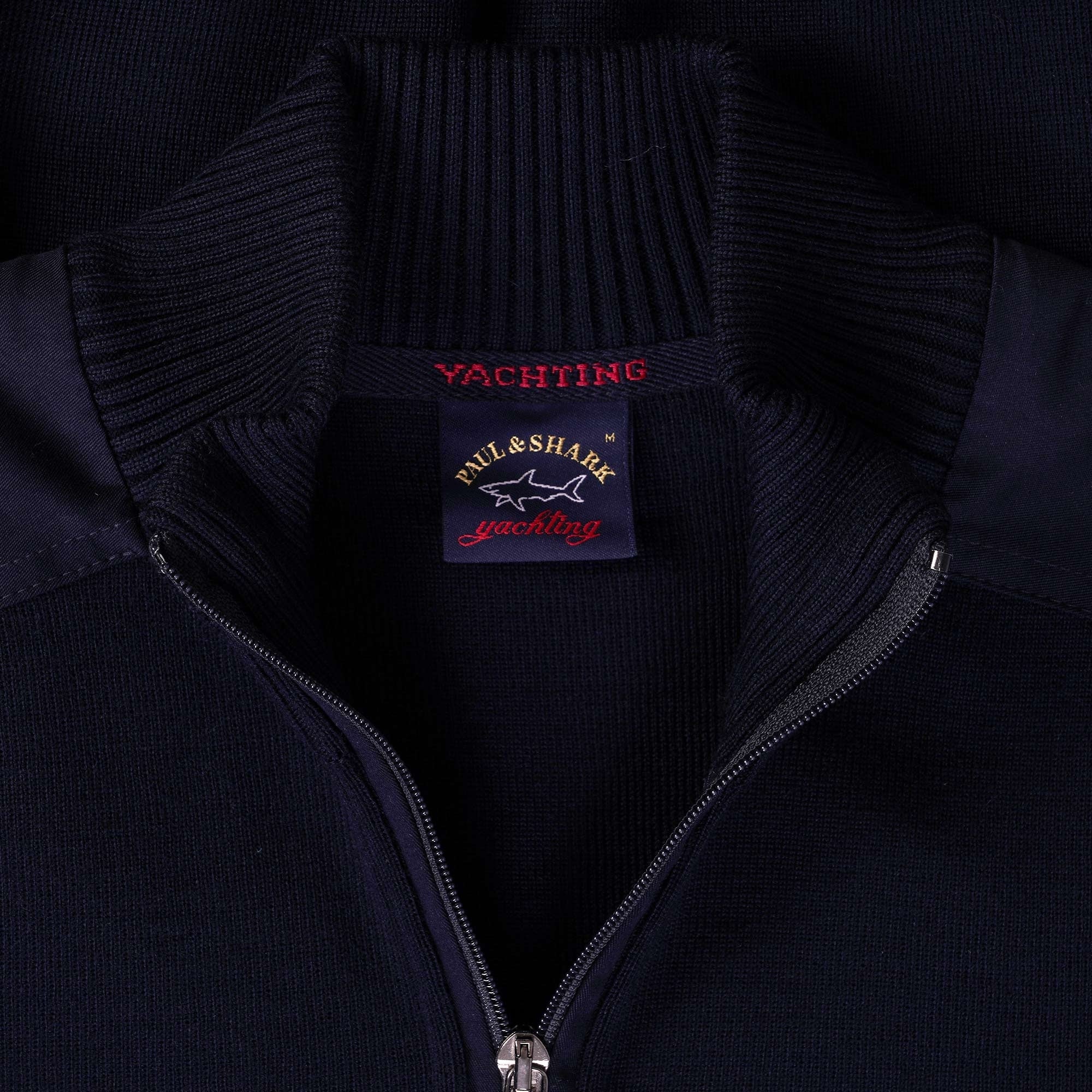 Paul and Shark 1/2 Zip Neck Sweater - Blue